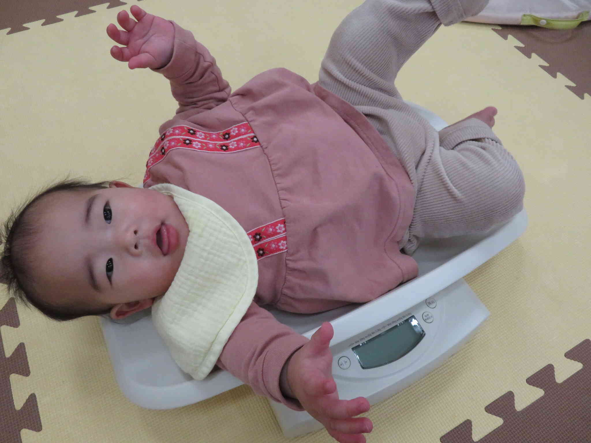 ごはんをたくさん食べて　大きくなったよ