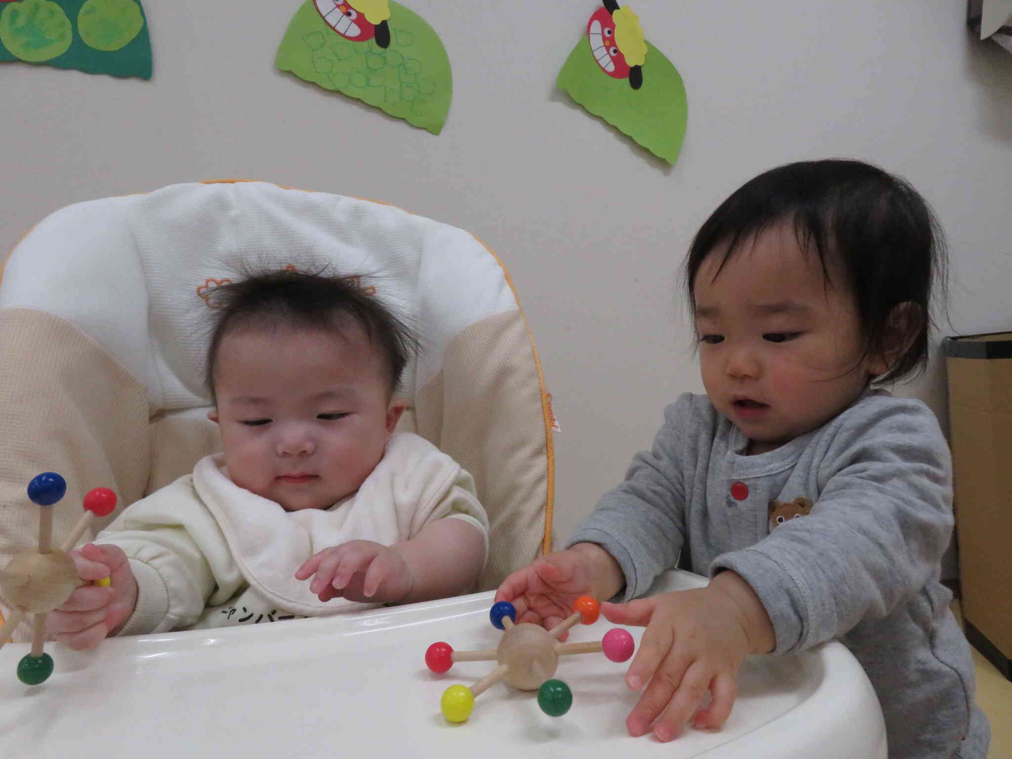 お友達と一緒に。