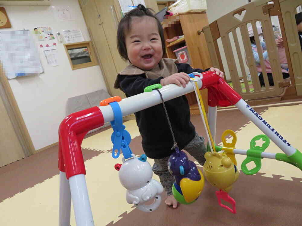 ひよこ組（０歳児クラス）身体測定の日