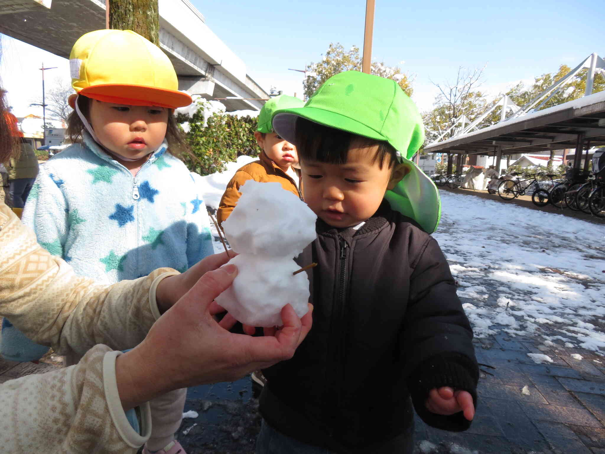 雪だるまが作れた？