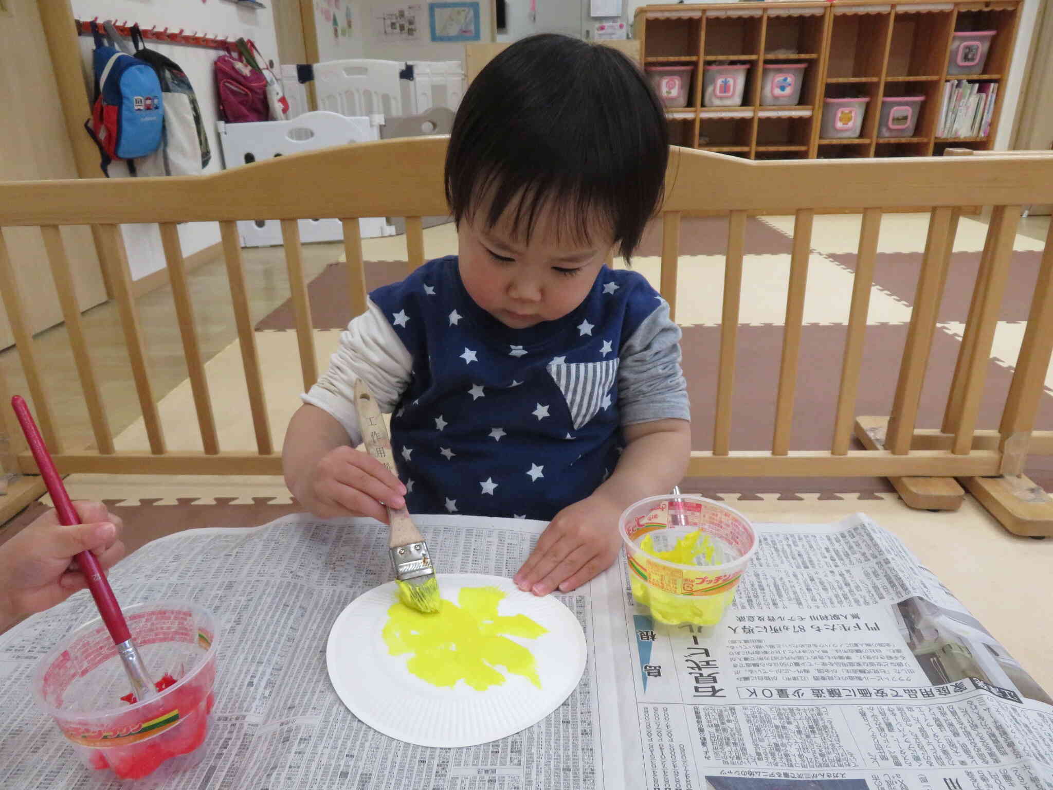 あひる組（１歳児クラス）の様子