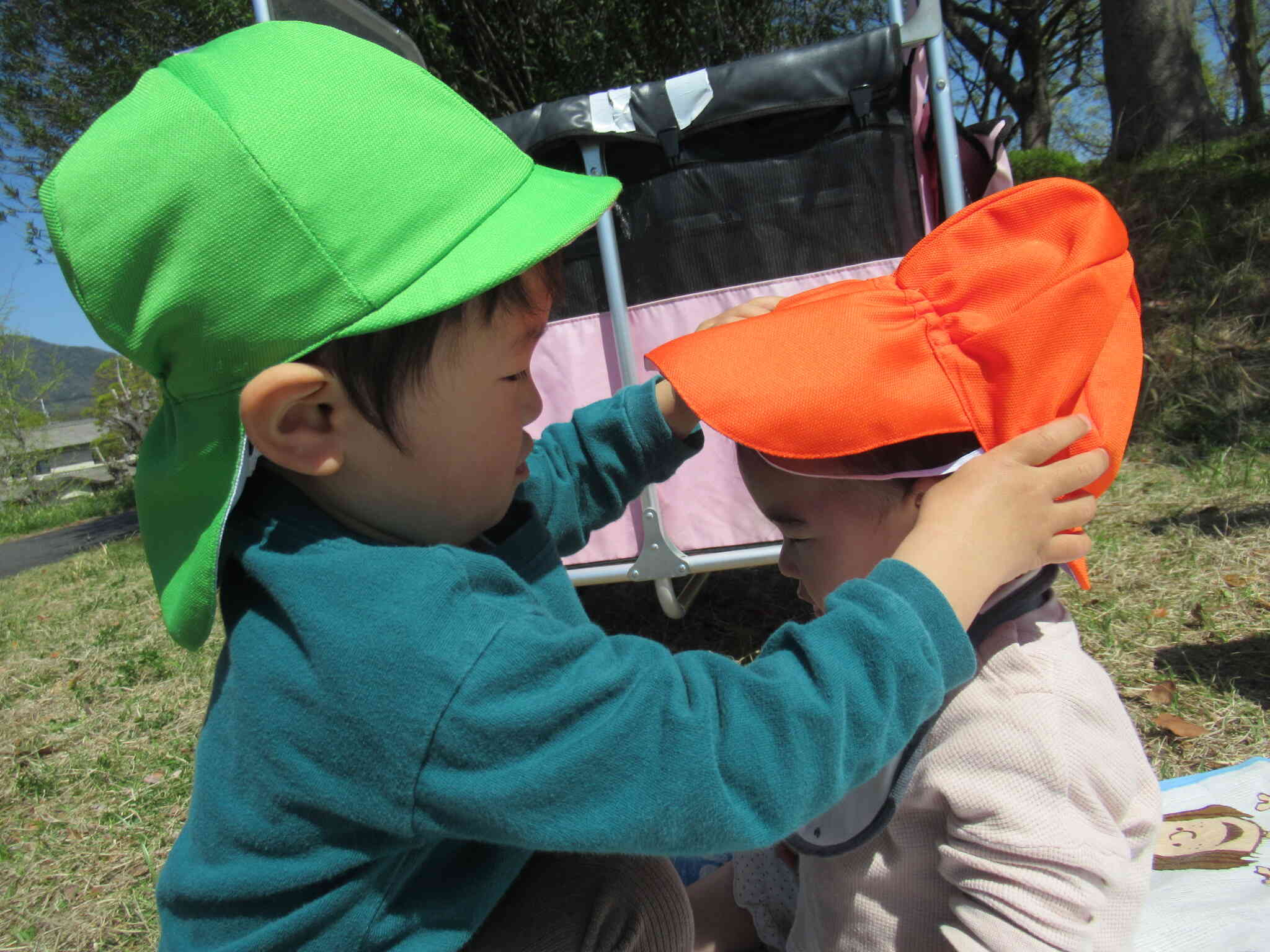 お互いまだ、１歳　２歳