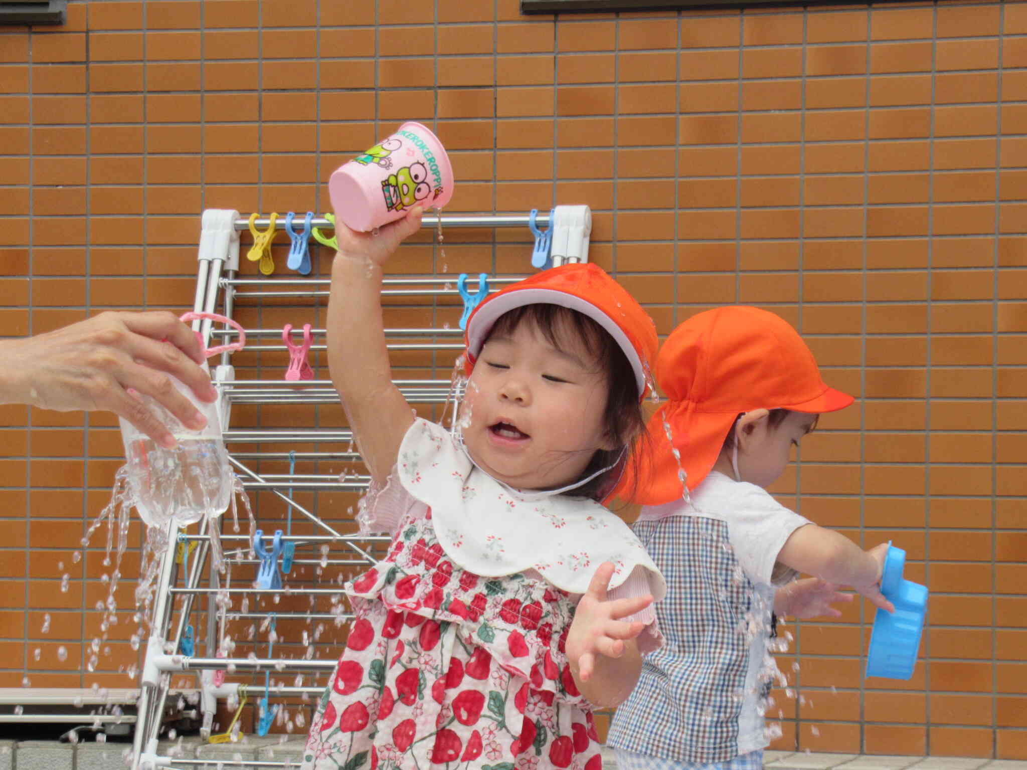 水遊び