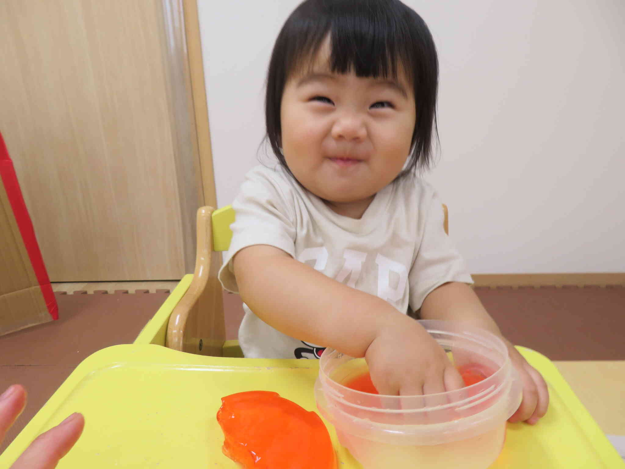 寒天あそび