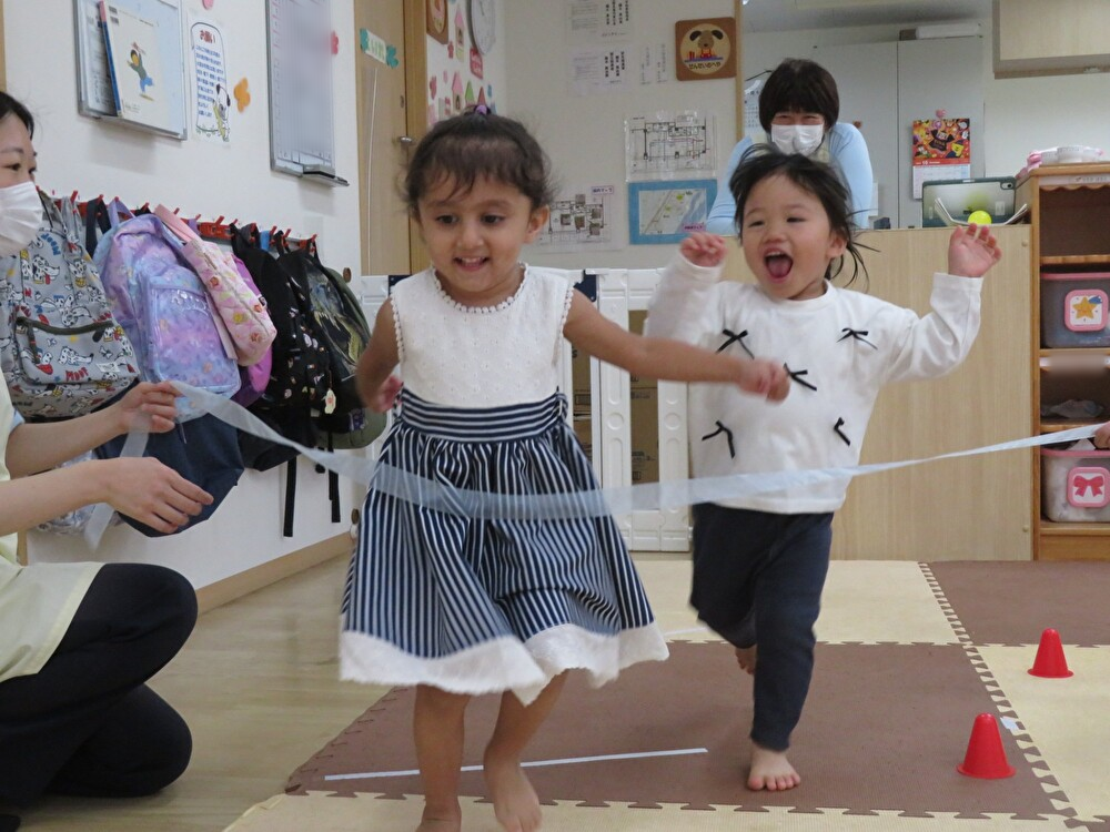 運動会の練習