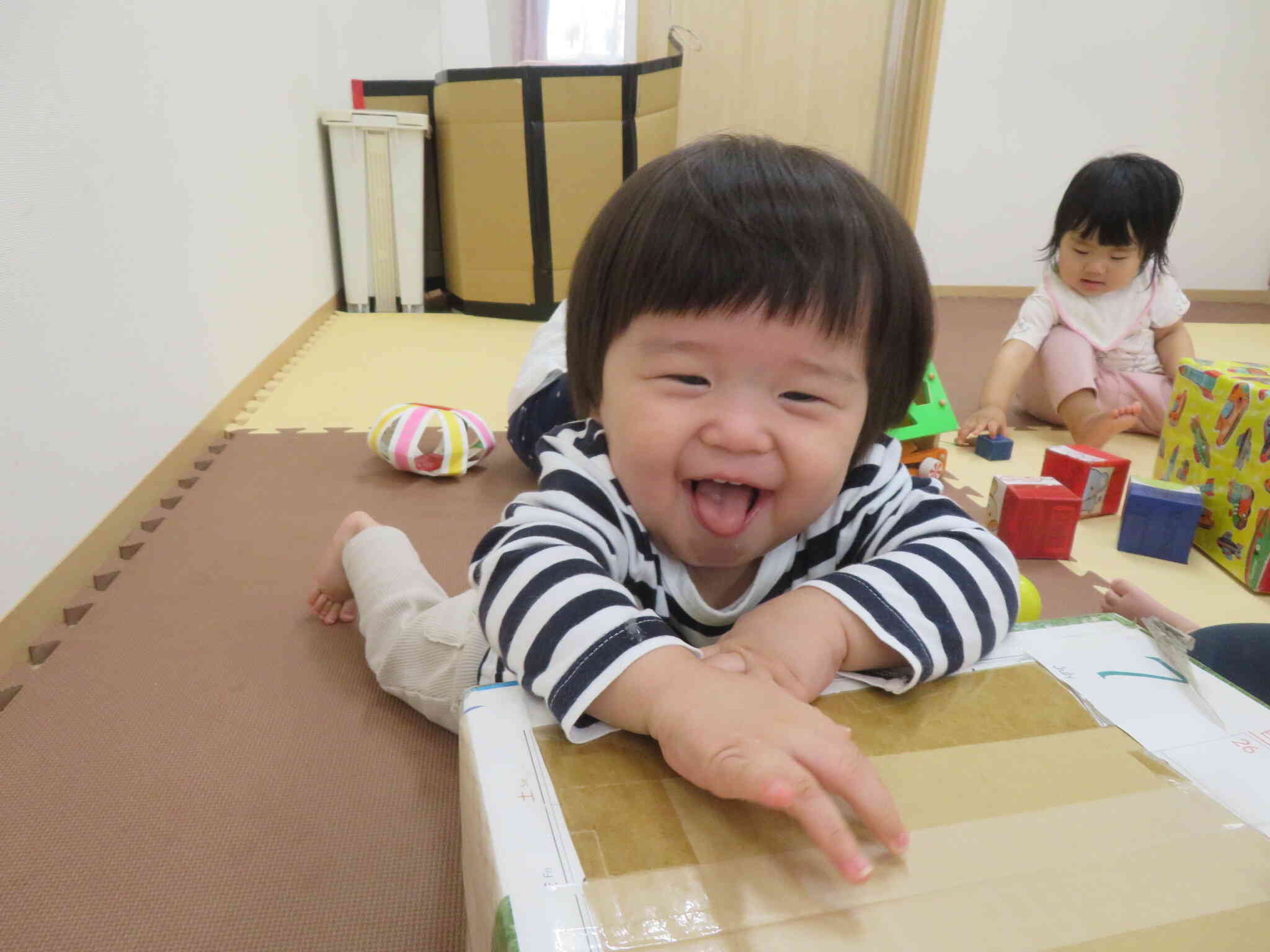お部屋から、それぞれの声が聴こえます。