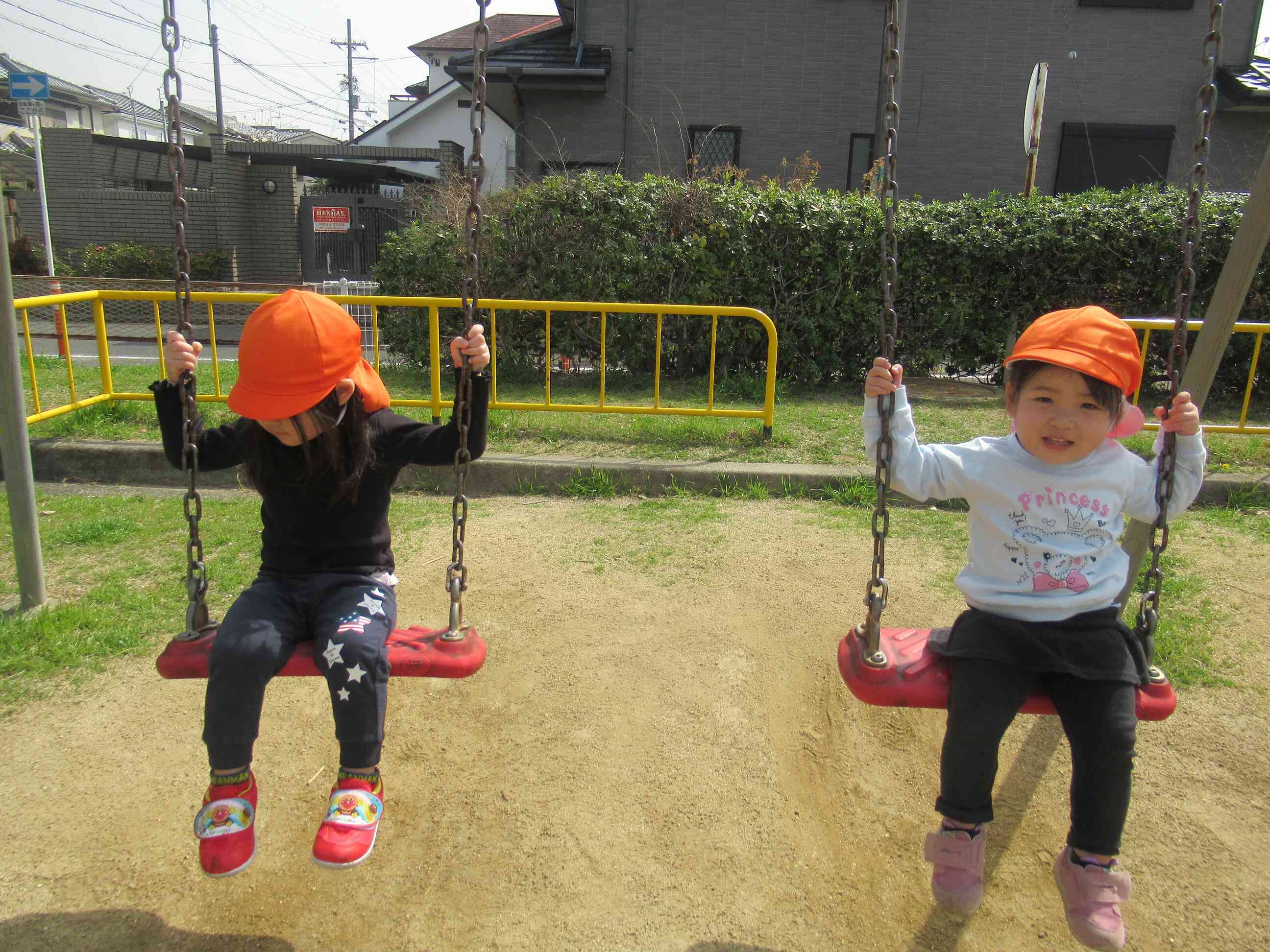 大好きなぶらんこ！