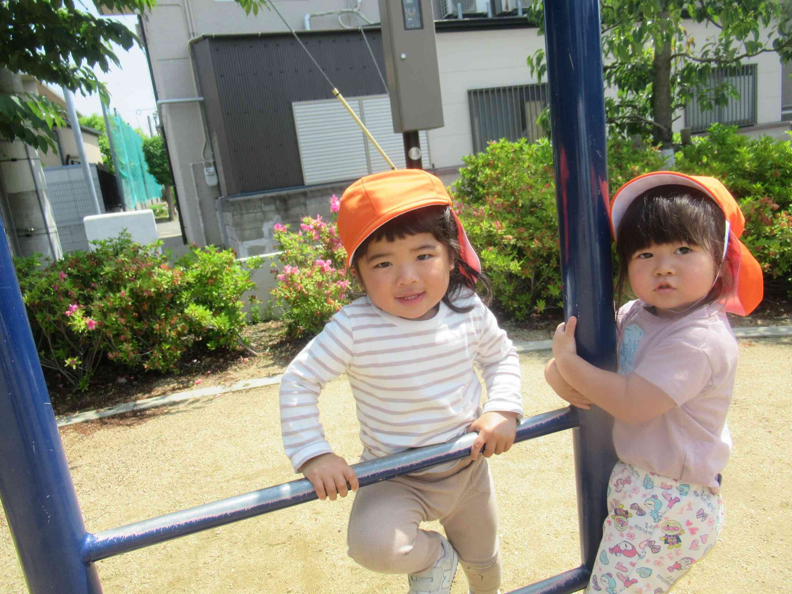 公園であそんだよ！