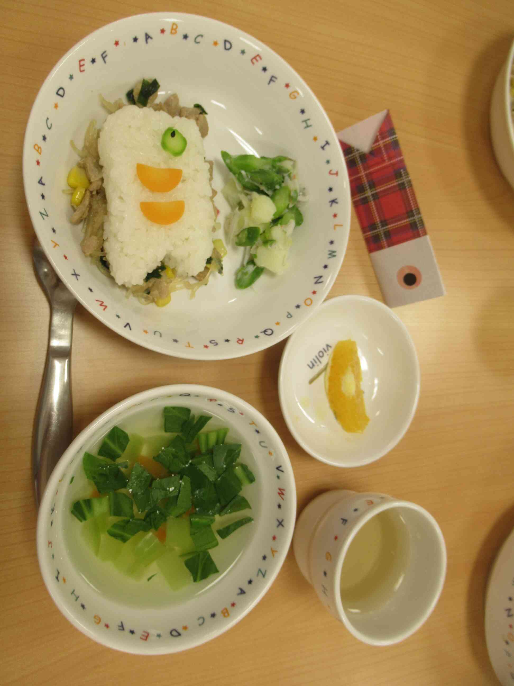 こどもの日のメニュー！