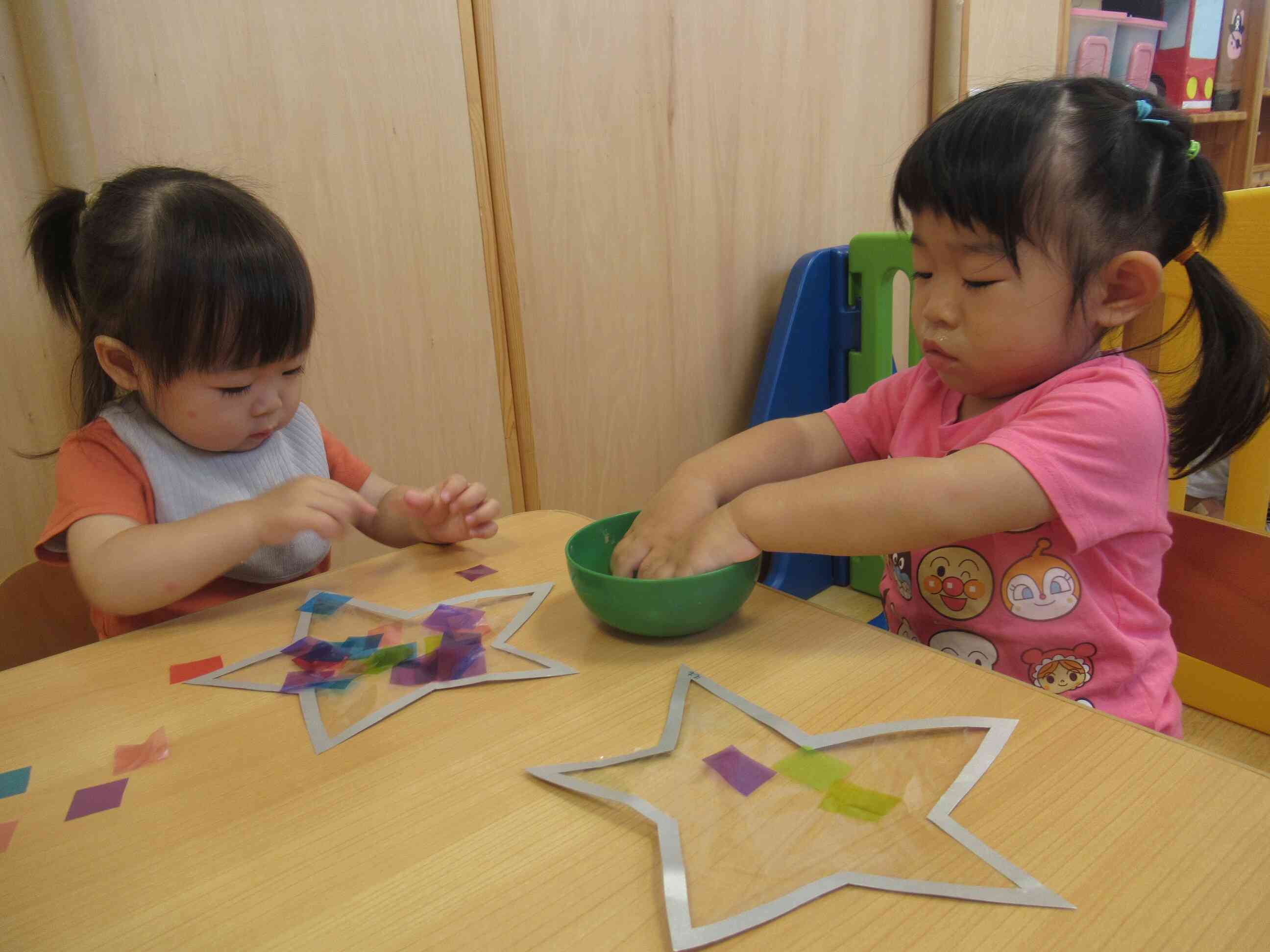 あひる組さんのたなばた
