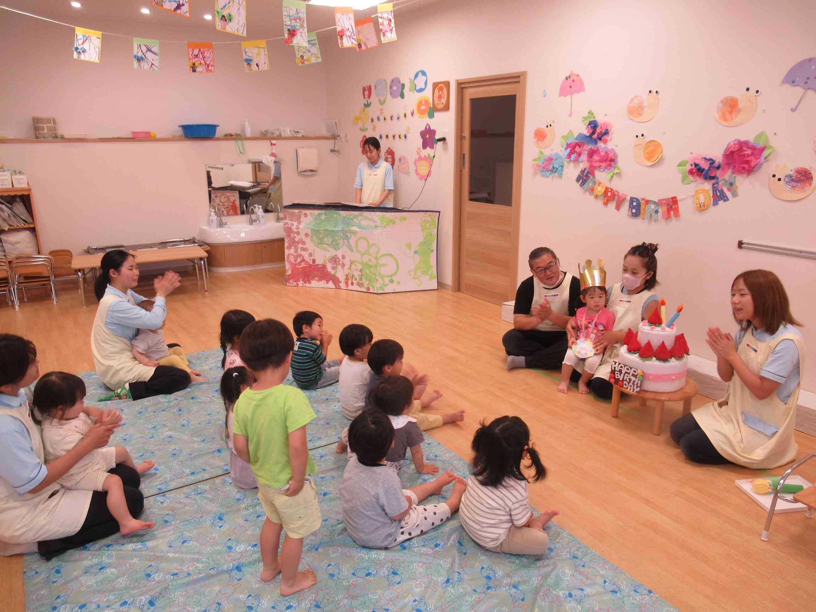 6月生まれのお誕生日会