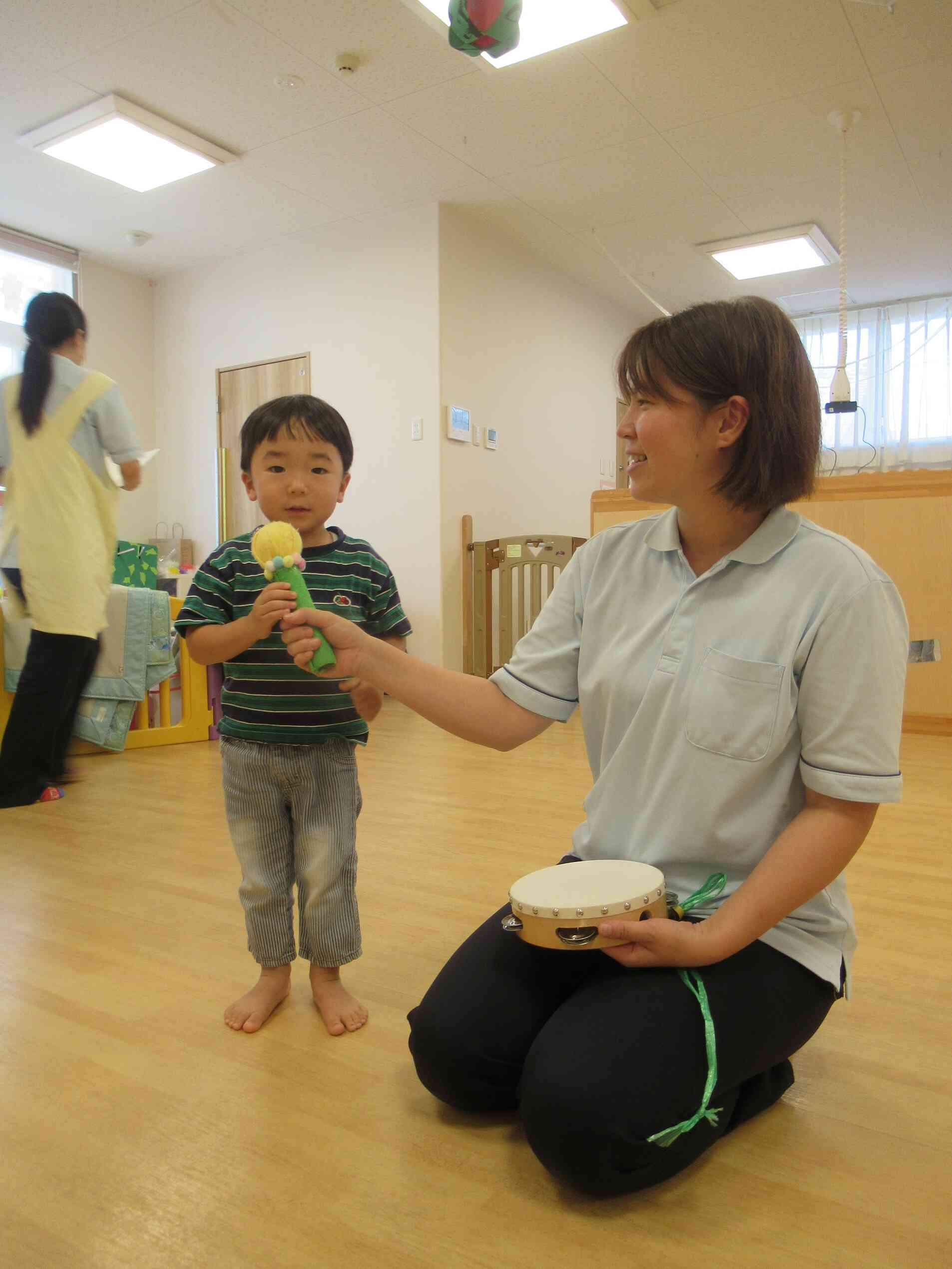 お名前言えるかな？