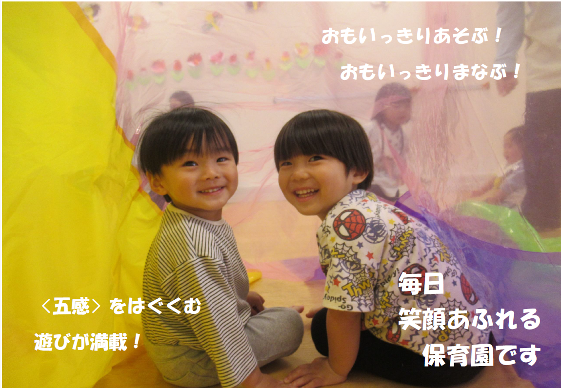「保育の日常」より、日々の様子をご覧ください♪
