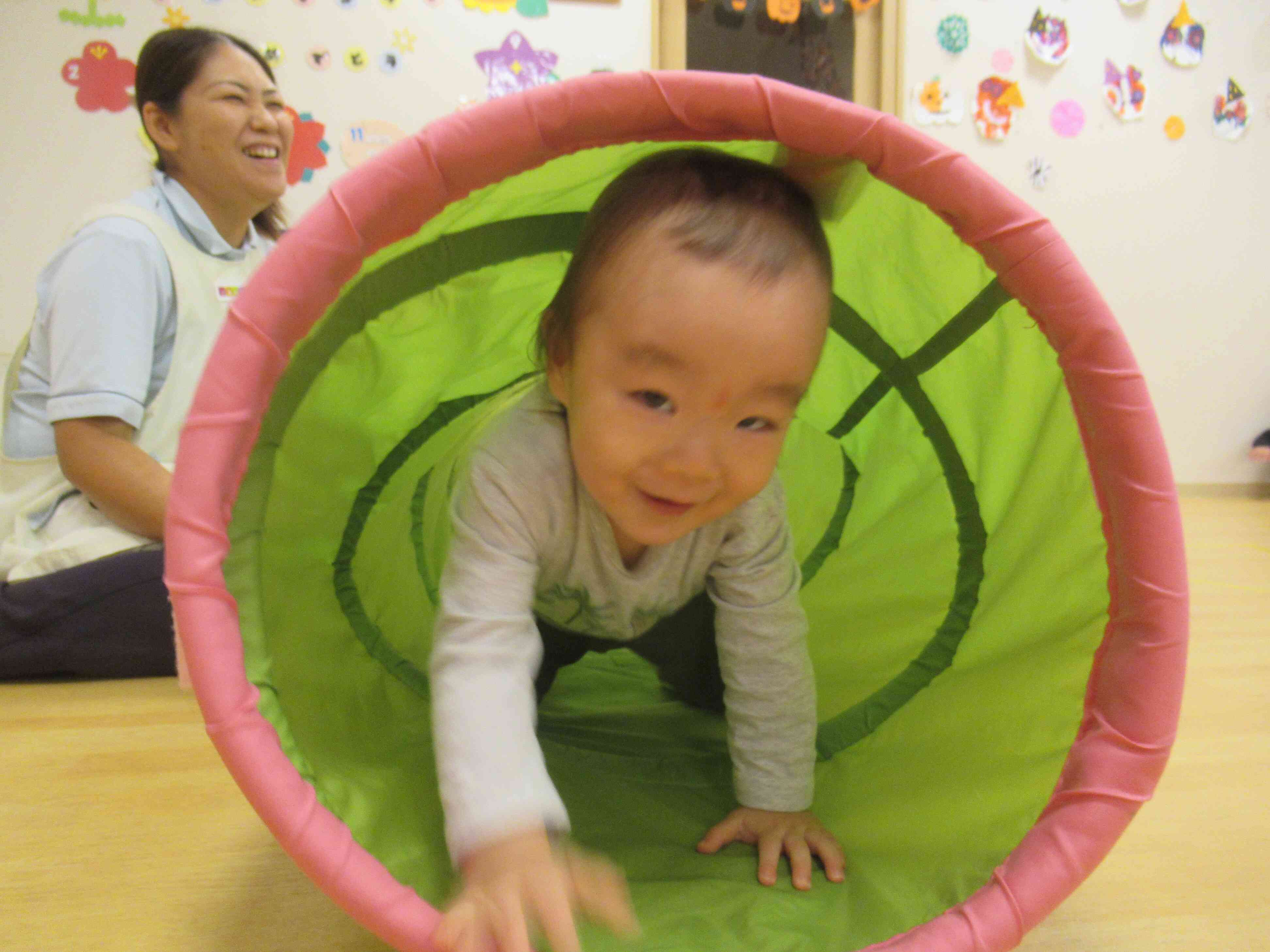 トンネルから・・ばぁ！