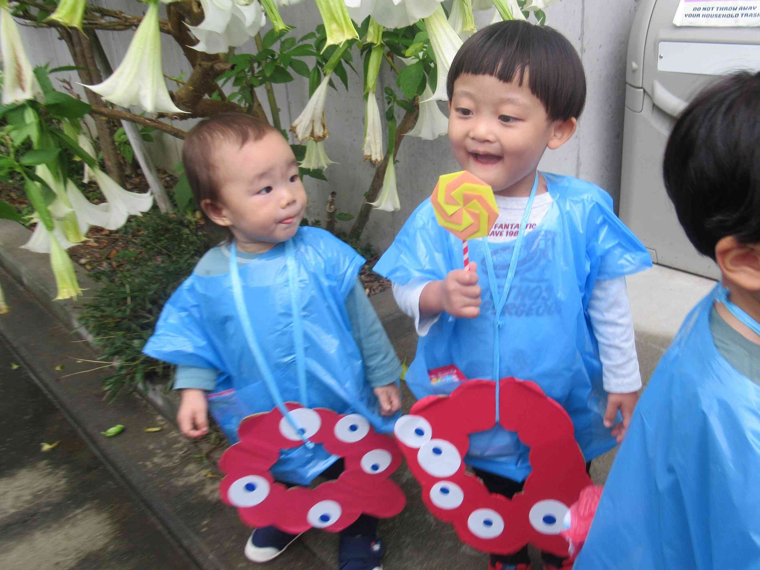 お菓子をくれなきゃいたずらするぞ～