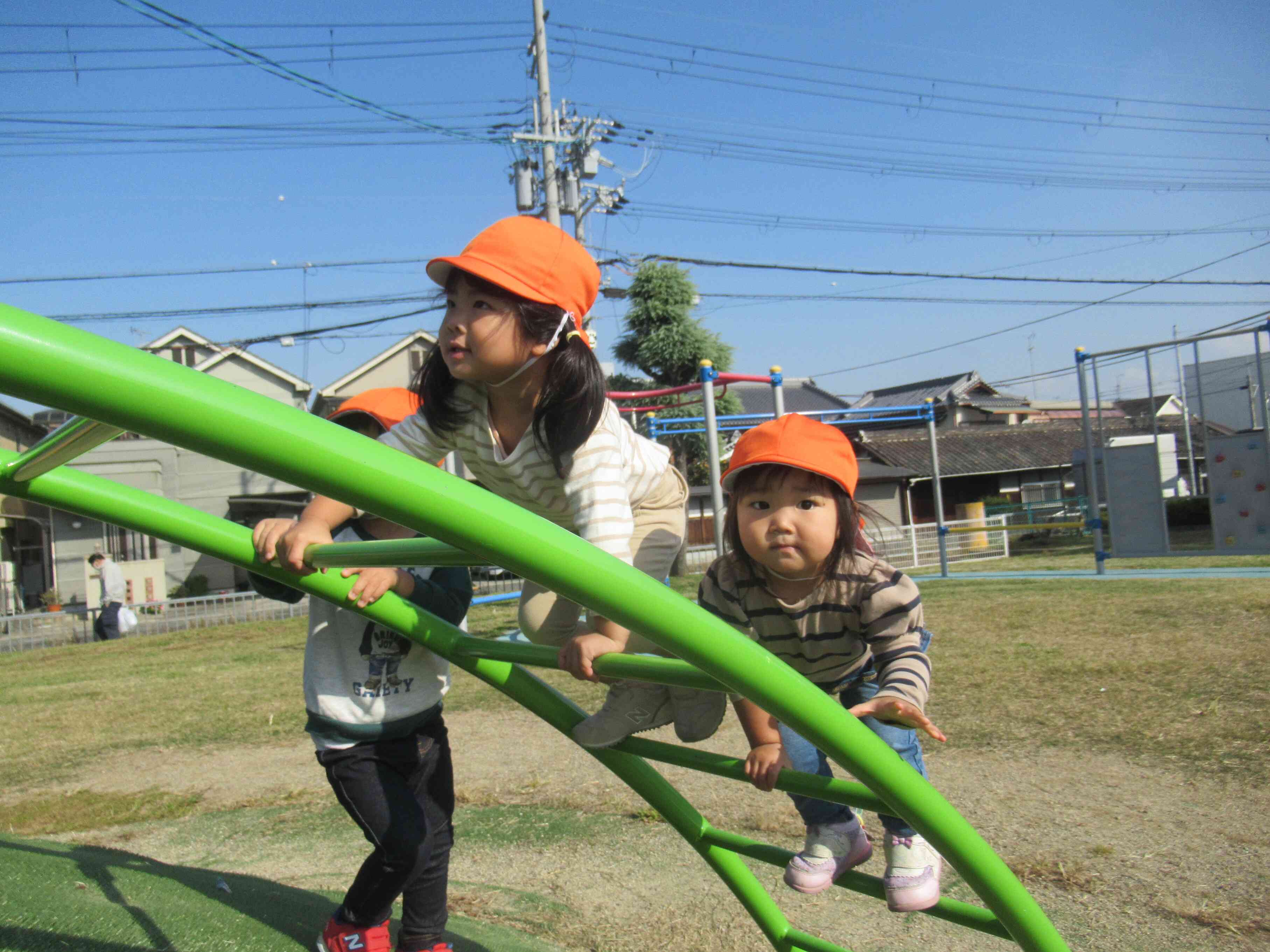 上手に登れるよ！