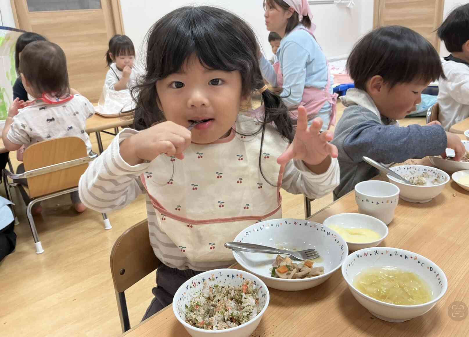 自分で作ったふりかけ、とっても美味しかったよ♪