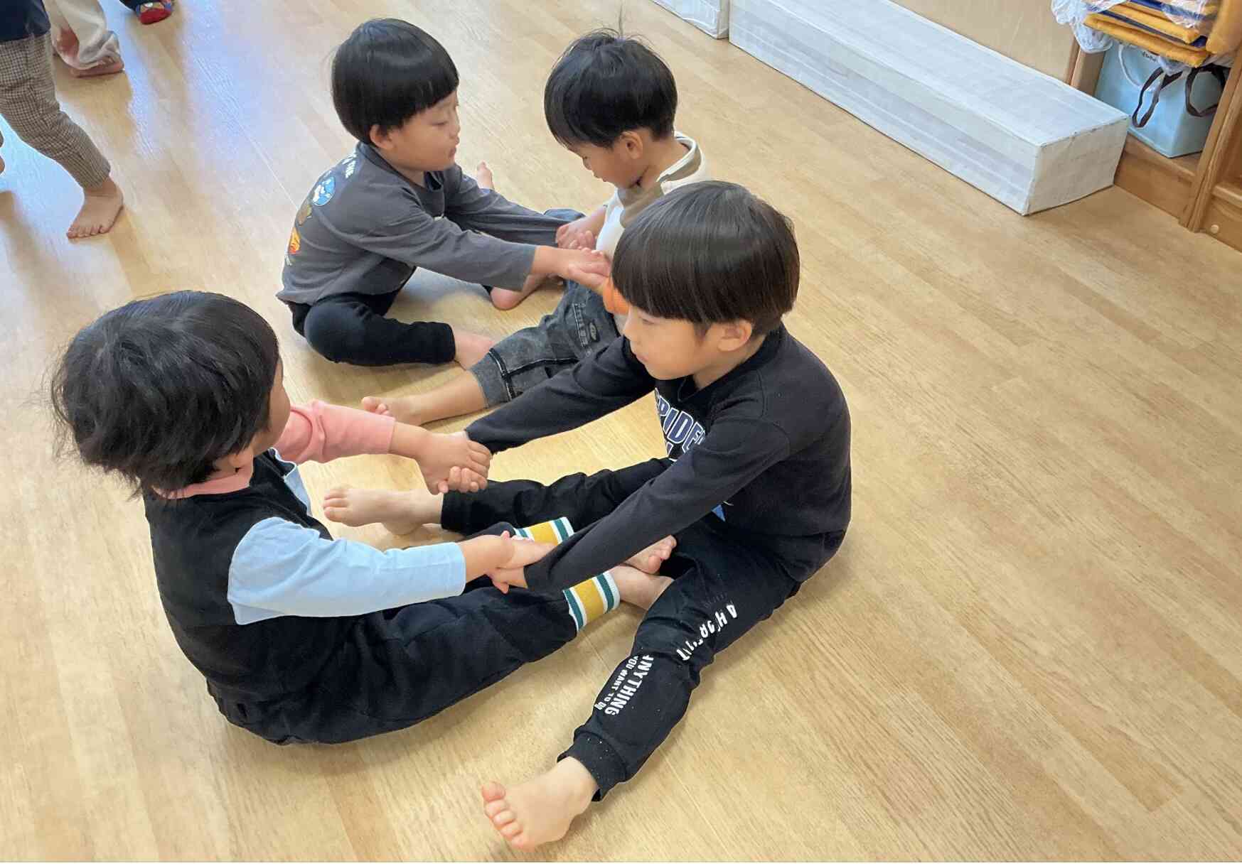 あひる組とうさぎ組は・・