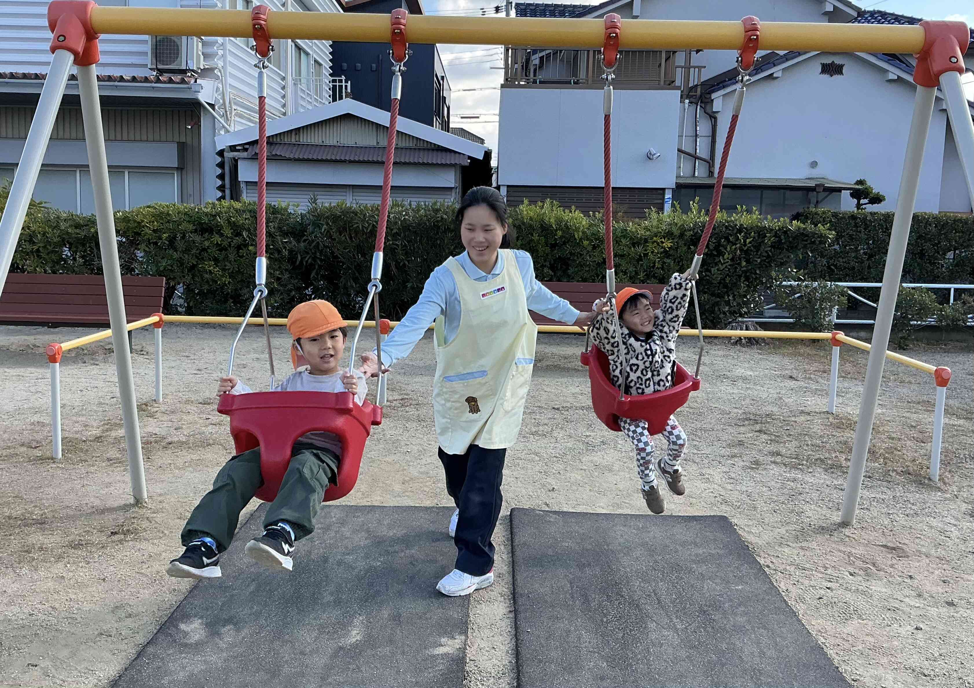 ブランコ大好き♪