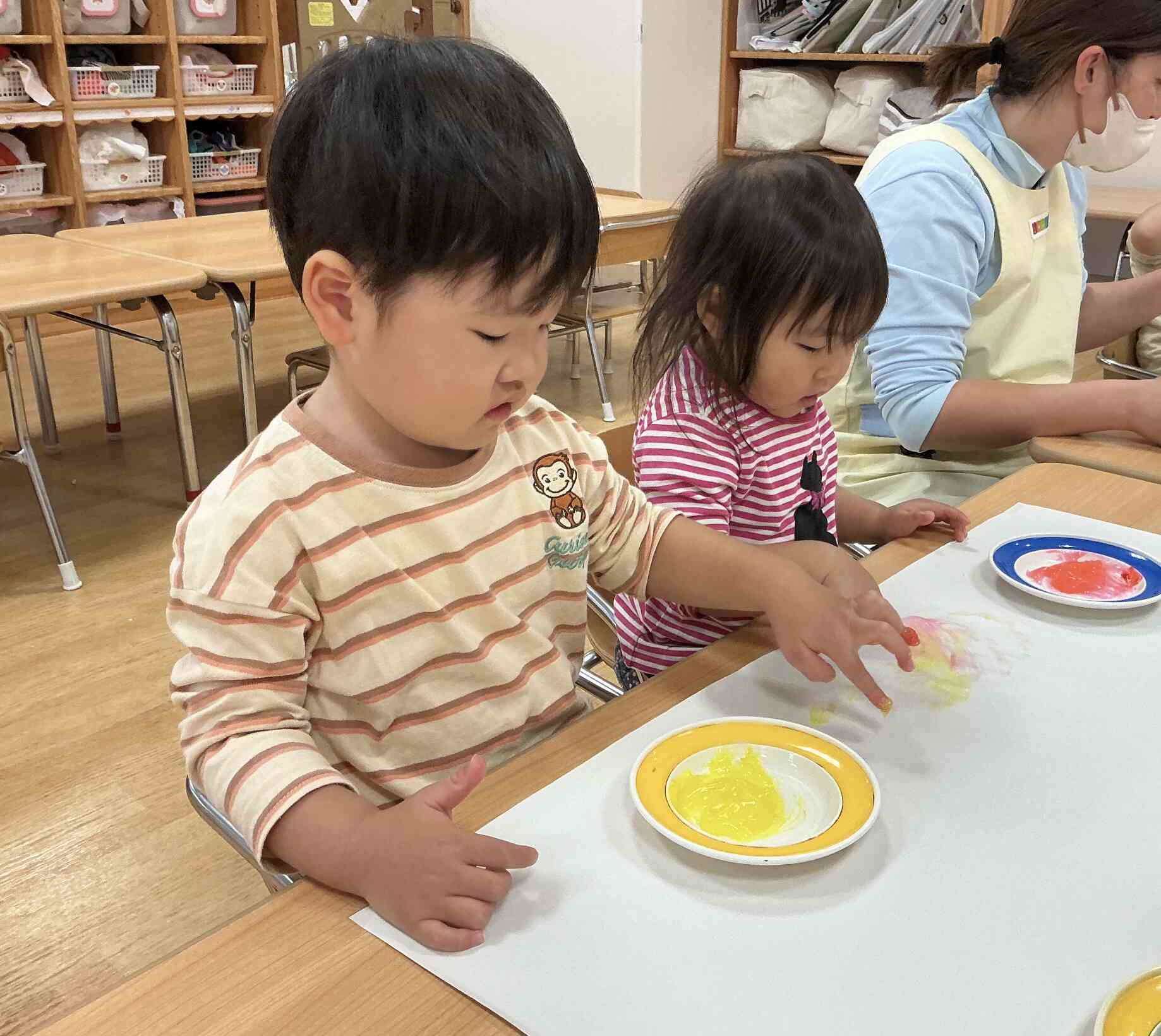 お!色がついたぞ!