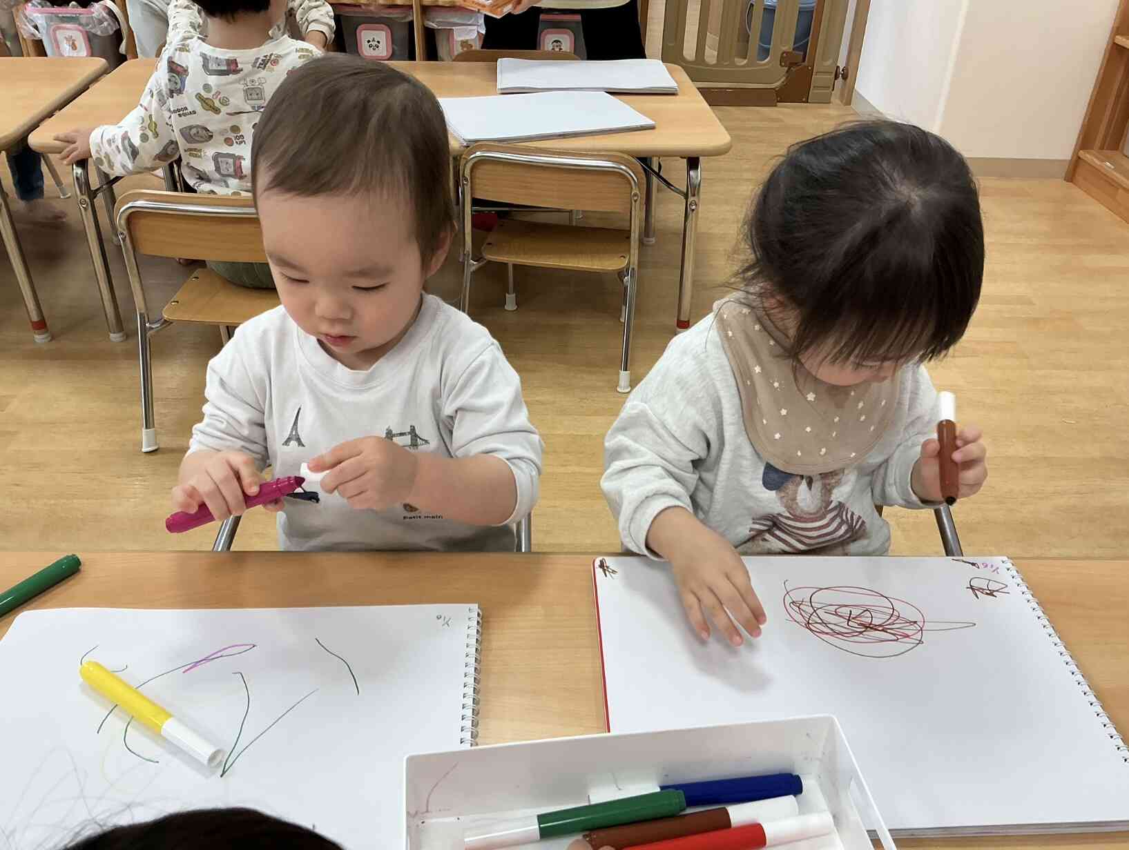 お絵描きをしたよ。