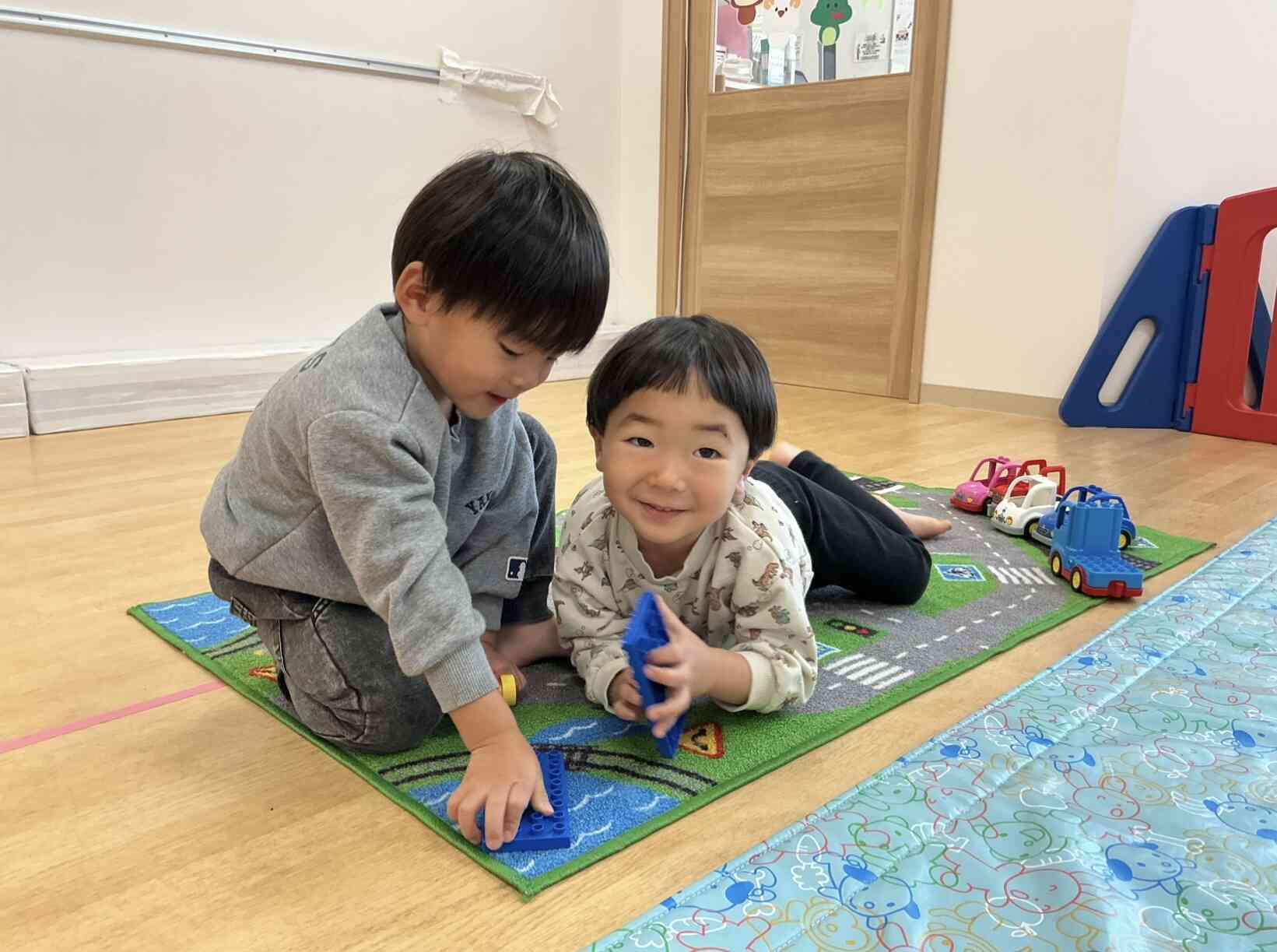 今日もおもいっきり遊んだよ