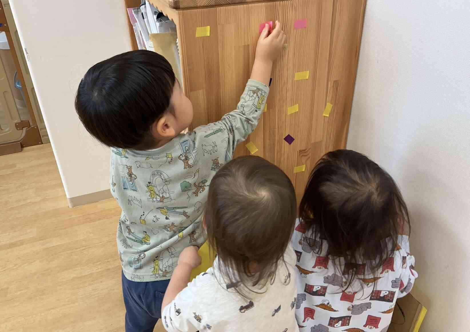 シールはどこかな？