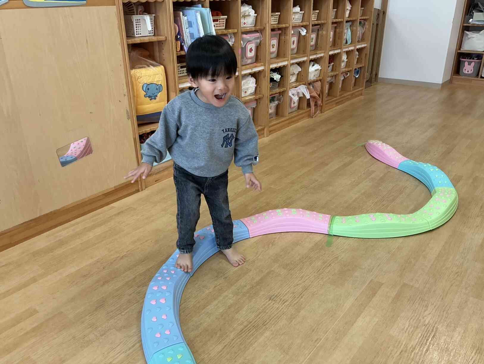 あー！！落ちちゃった♪