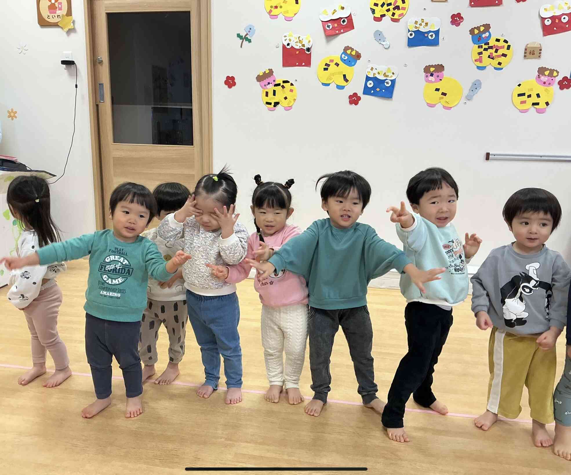 元気いっぱいに