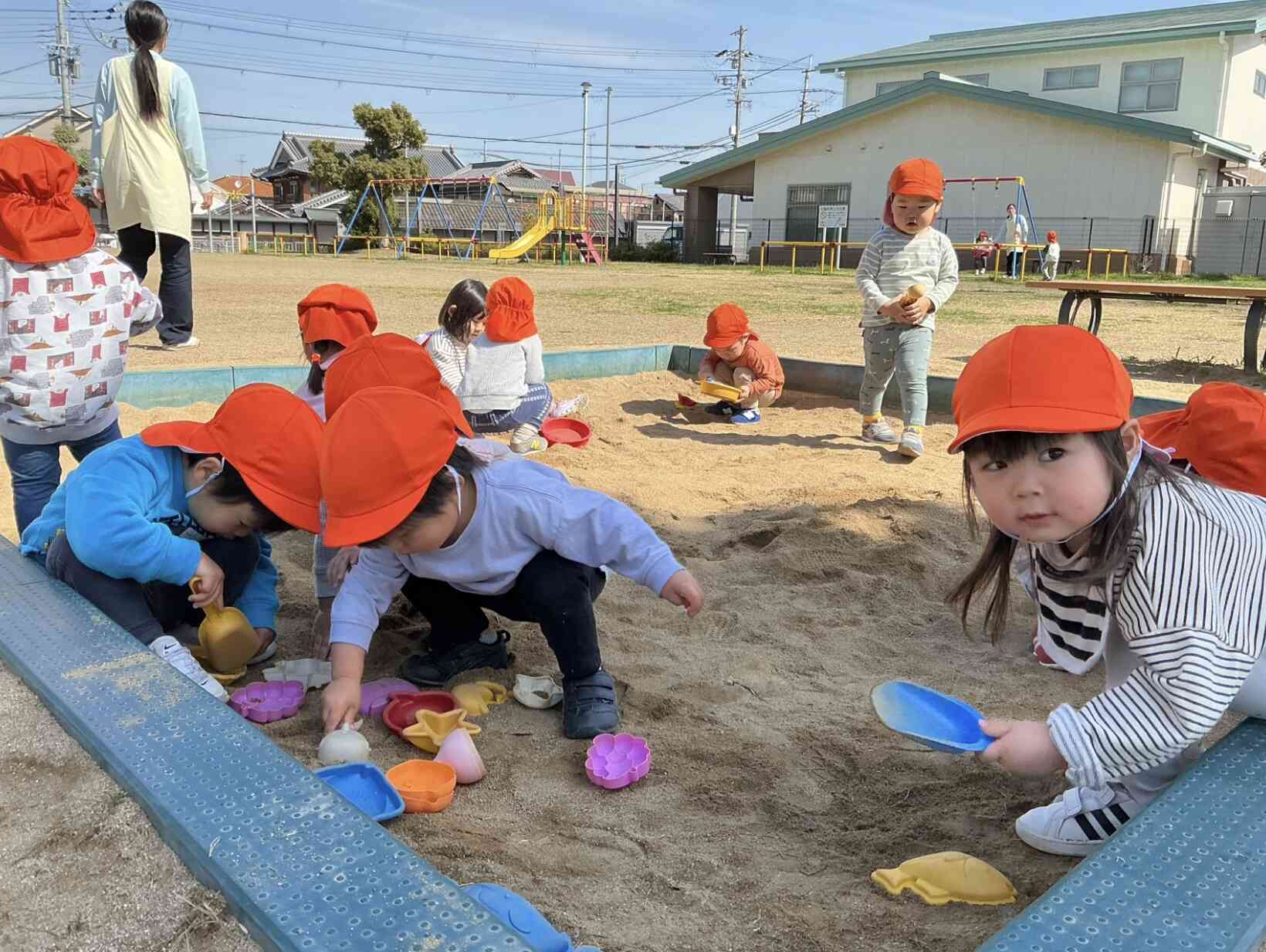公園ではお砂場が人気❤️