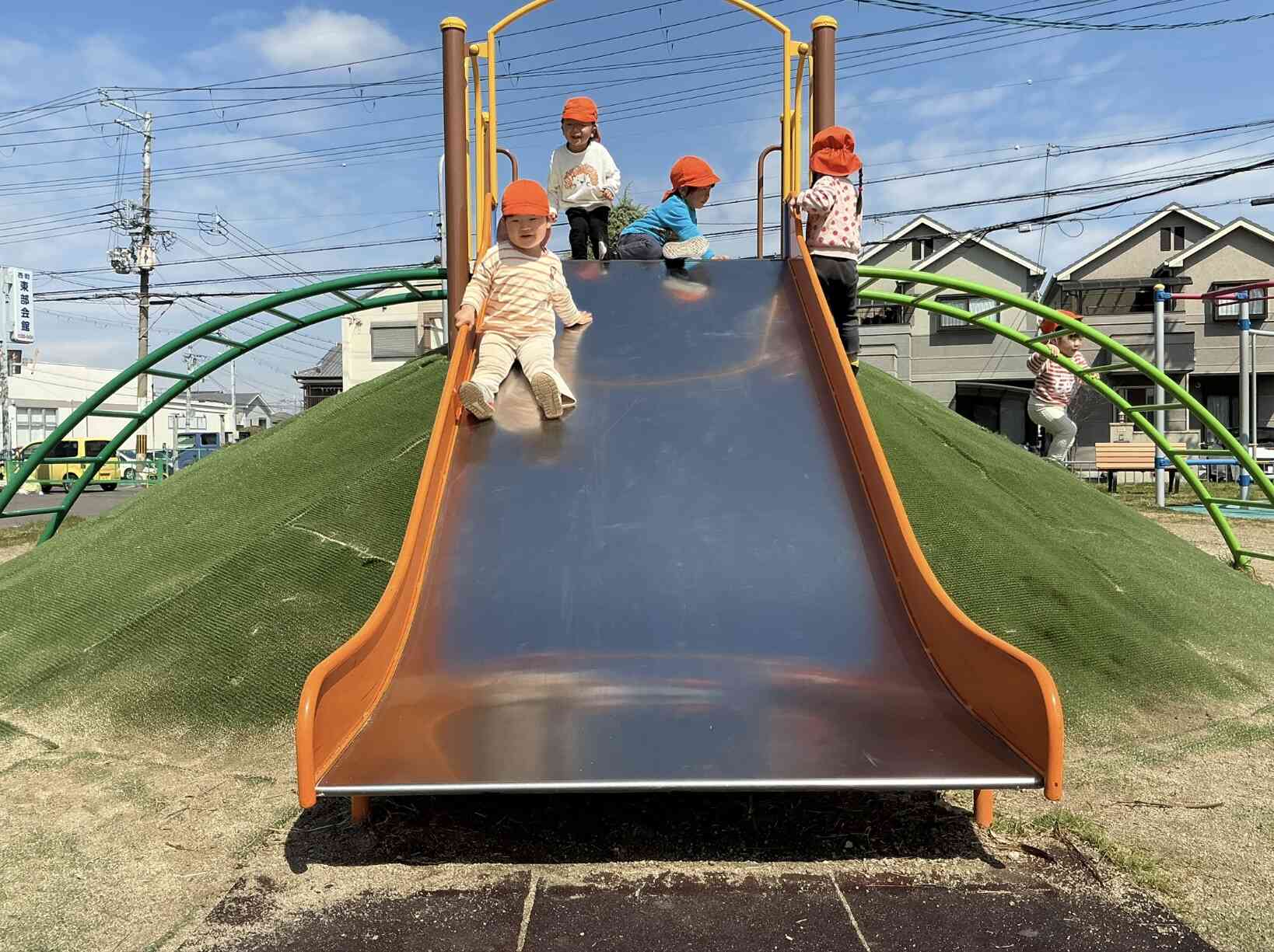 公園に行ったよ！