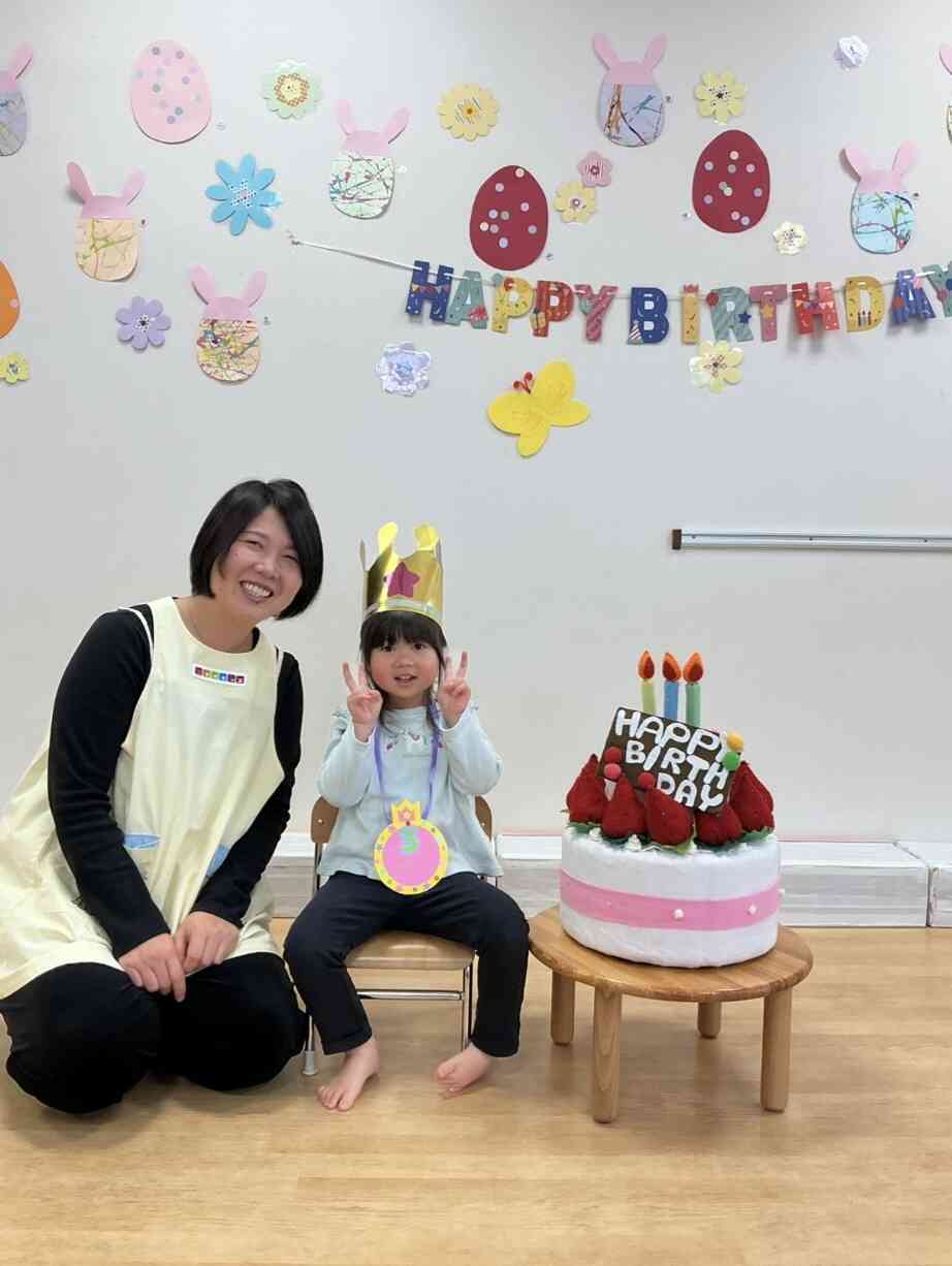 カメラに向かって・・はい、ピース！