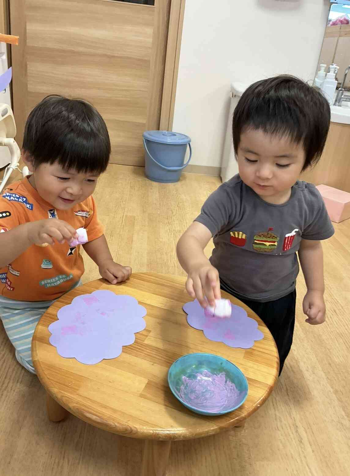 うさぎ組さんは製作をしました！｜ニチイキッズはつしば保育園｜ニチイ
