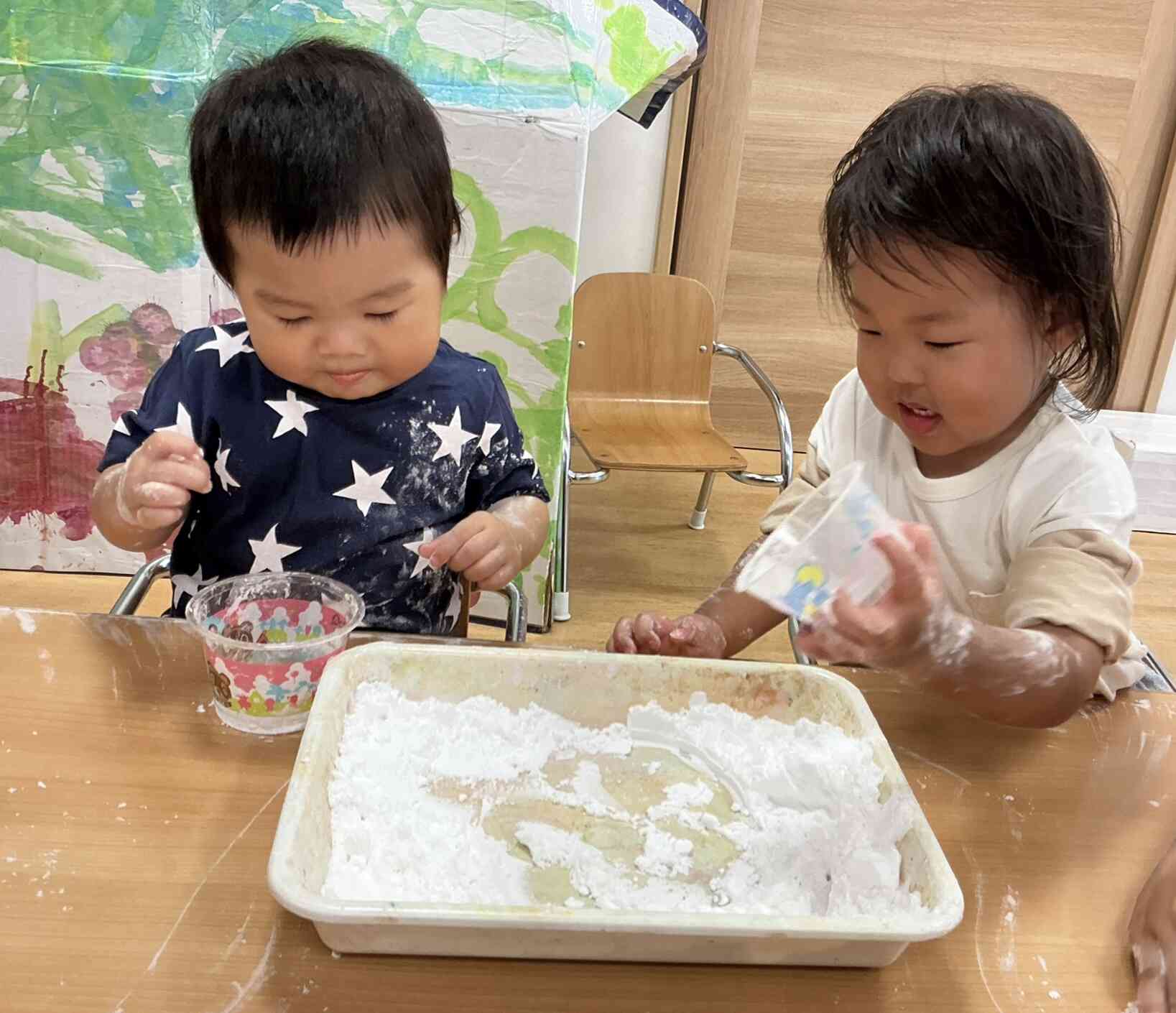 片栗粉遊び