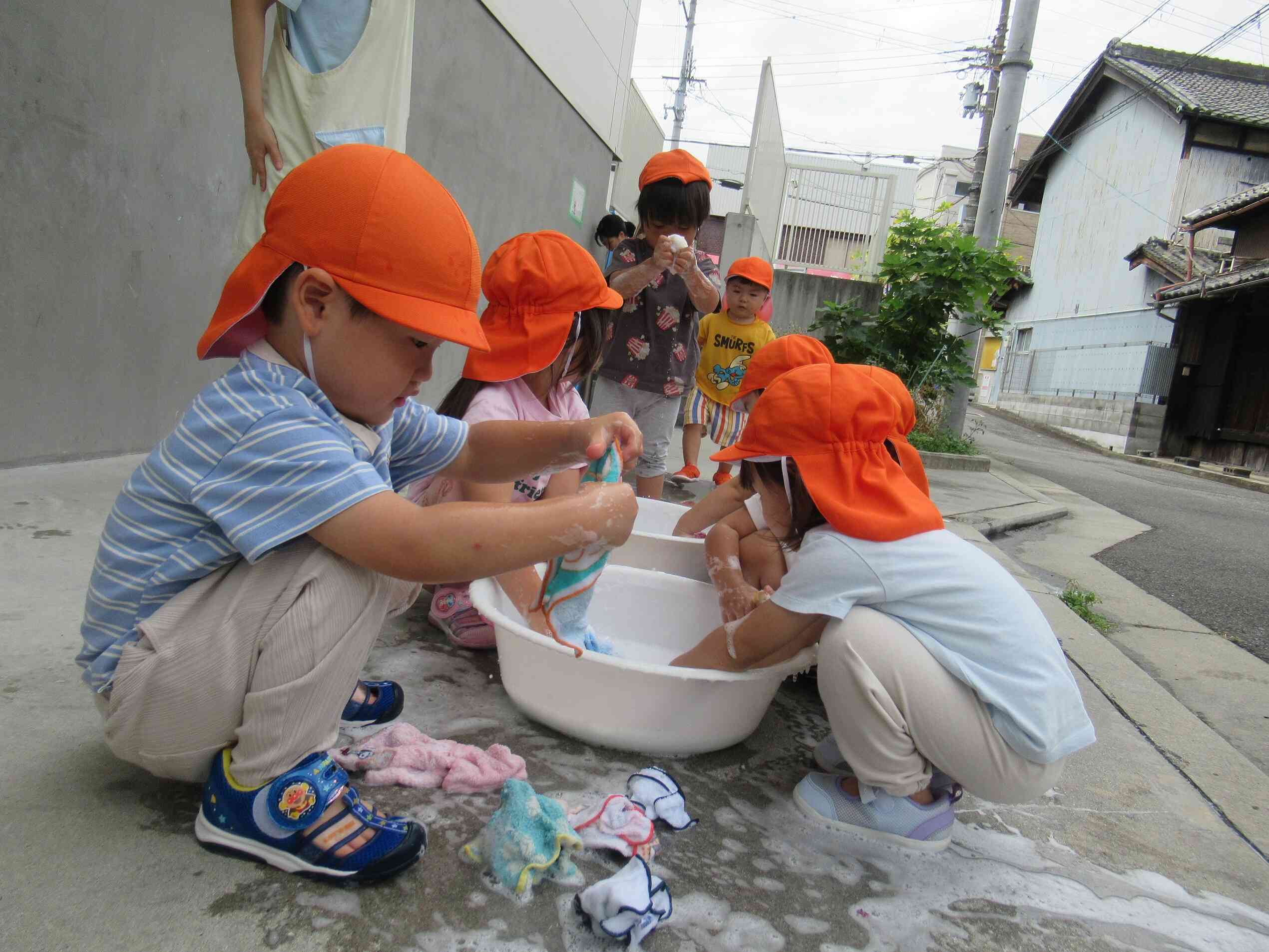 洗濯じゃぶじゃぶ！