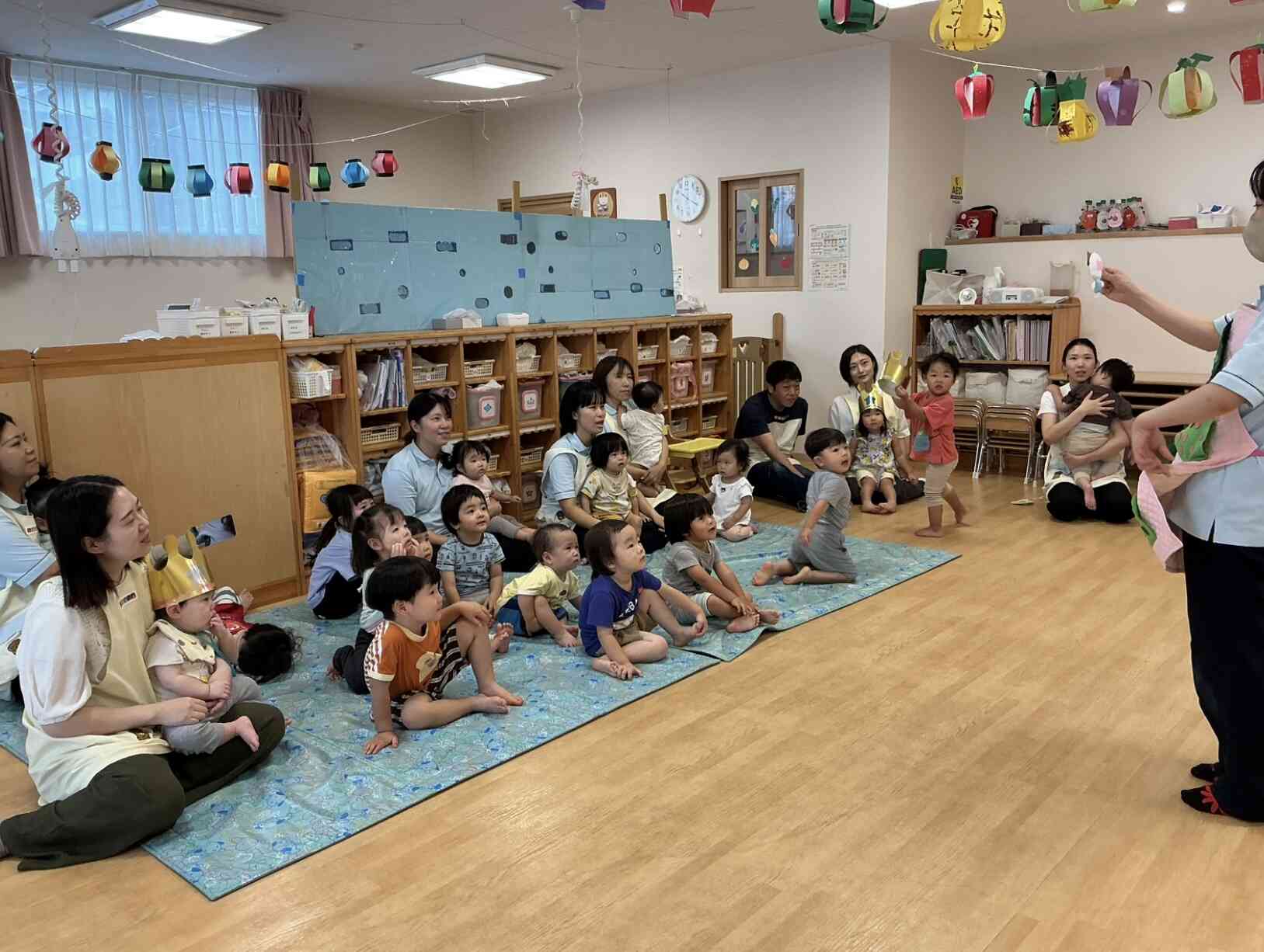 8月生まれのお誕生会をしました♪