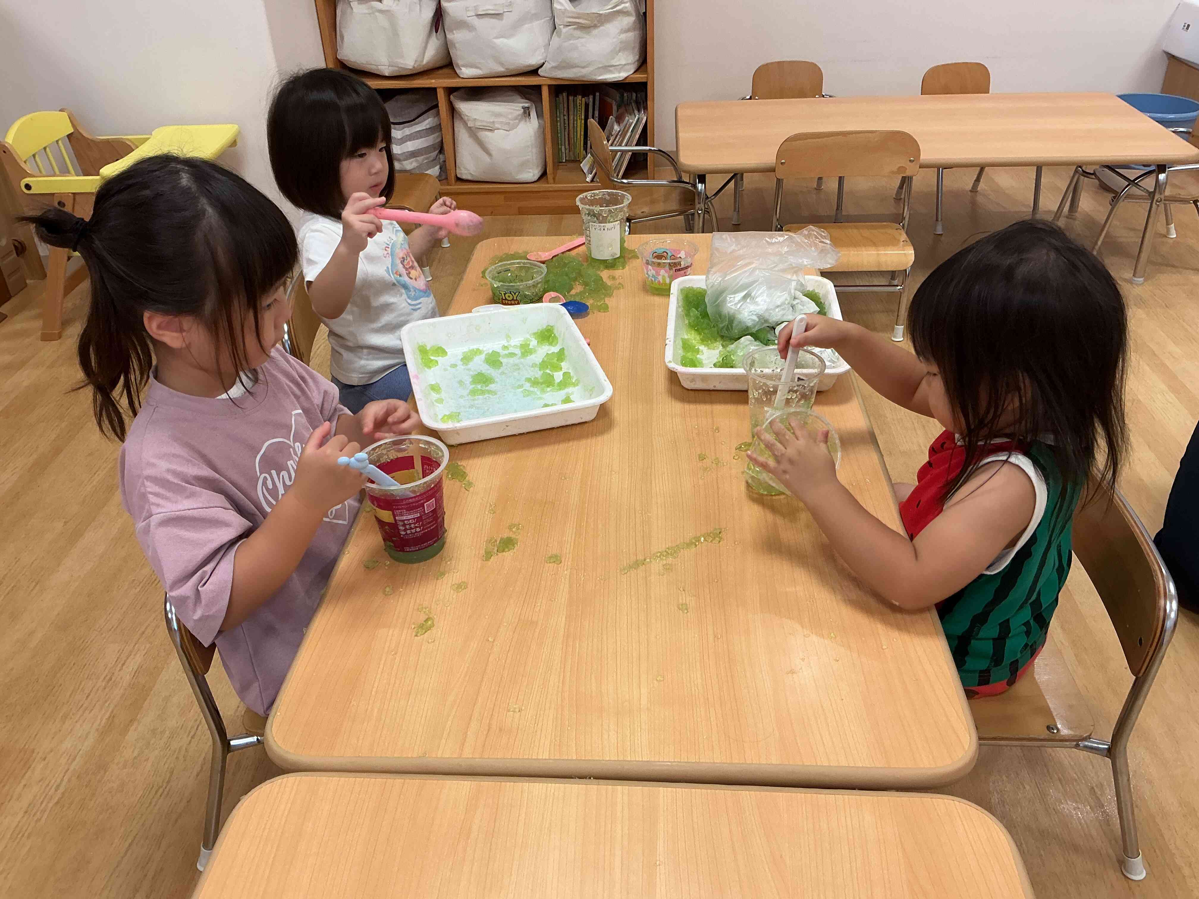 寒天遊び