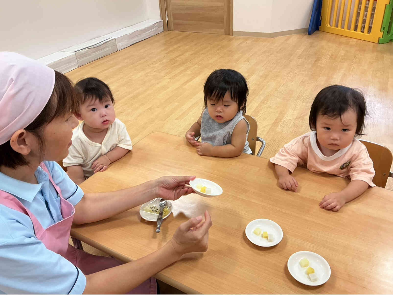 食育　芋の芋の食べ比べ