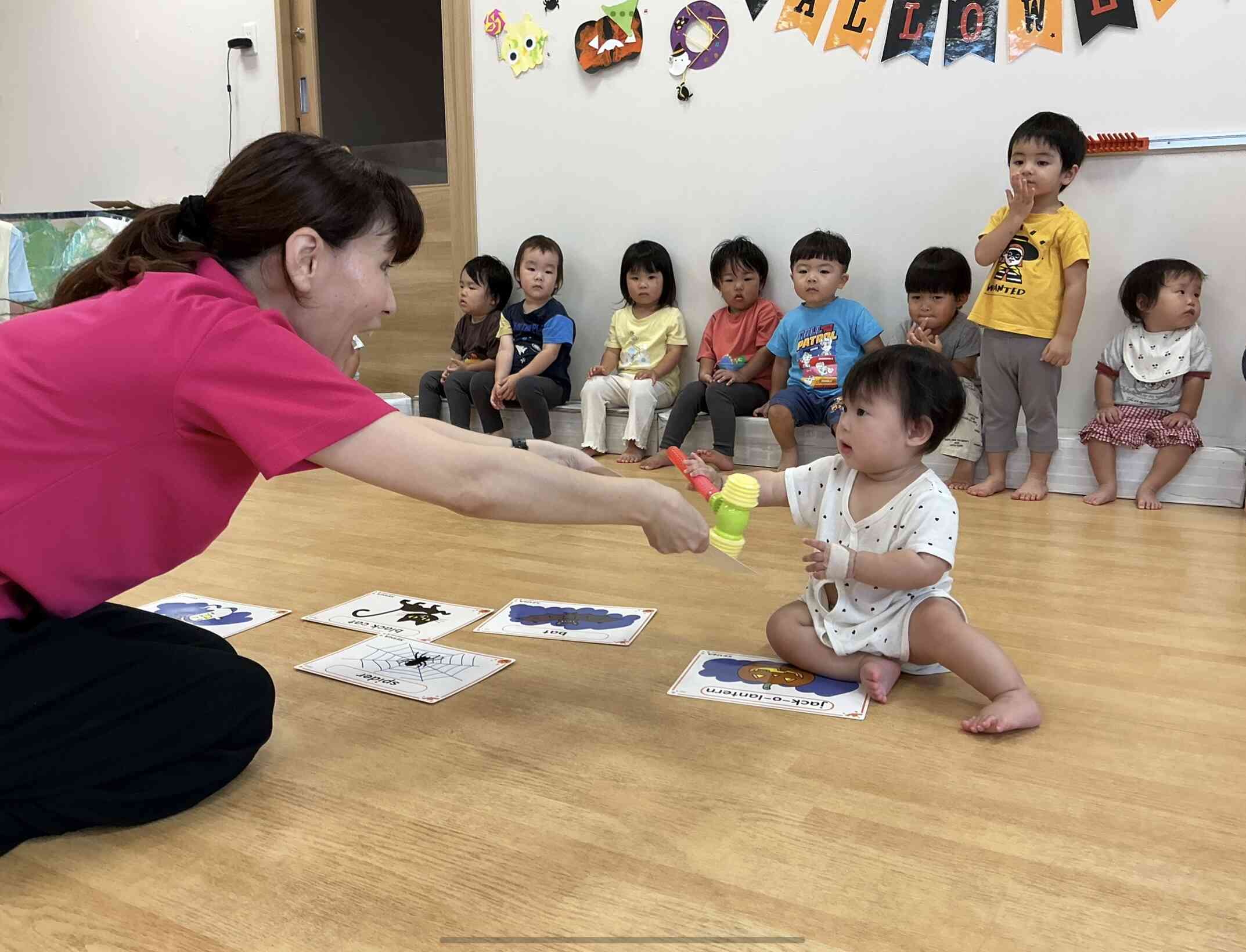 英語遊びをしたよ♪