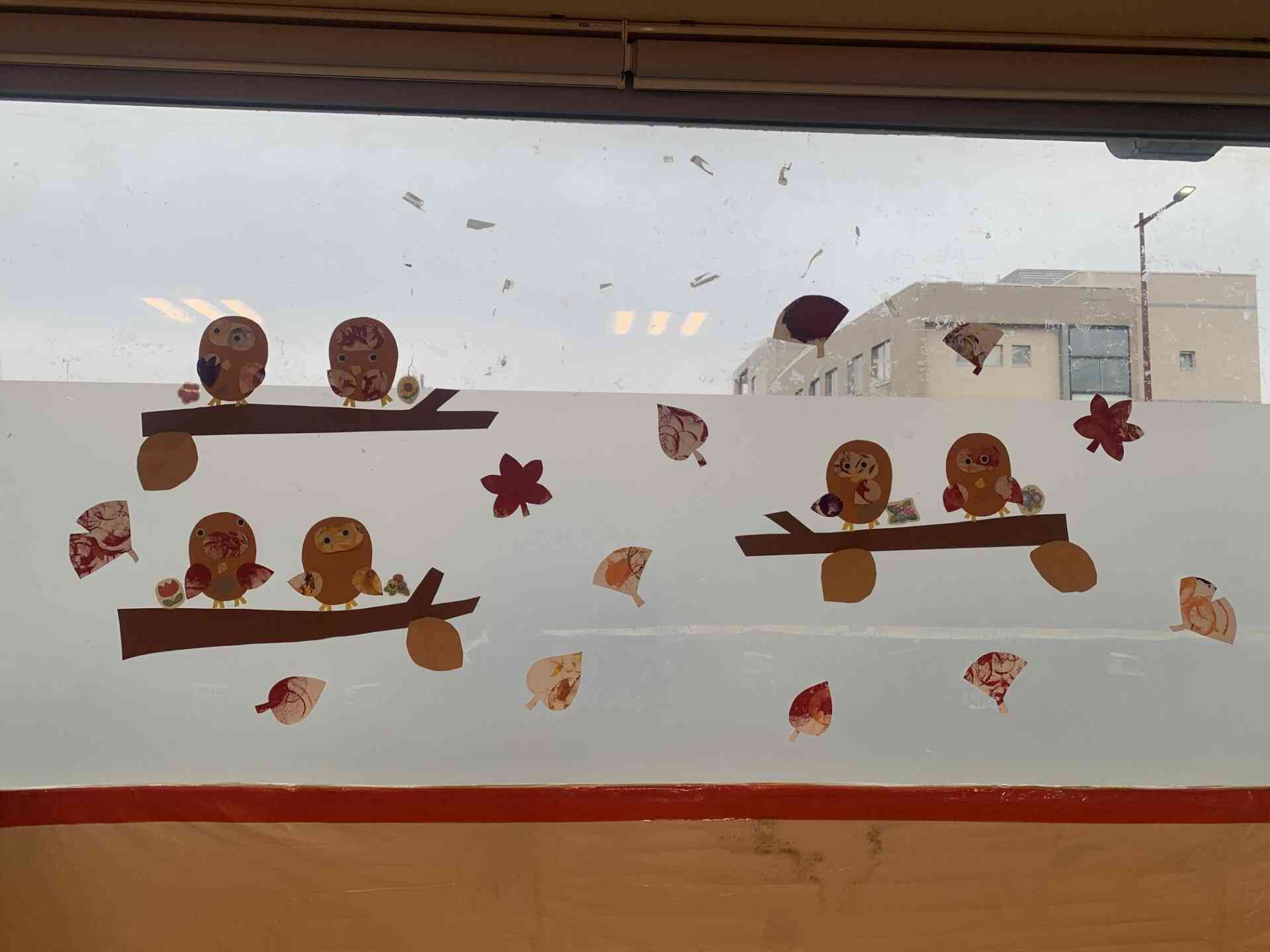 色んな顔をしたフクロウが集まっているよ❤