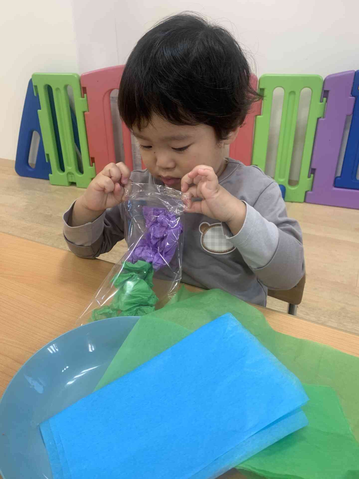 こいのぼり製作①　（２歳児）