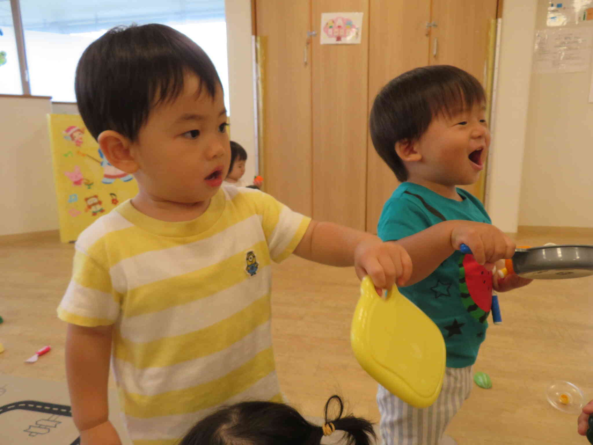 はい、どうぞ～