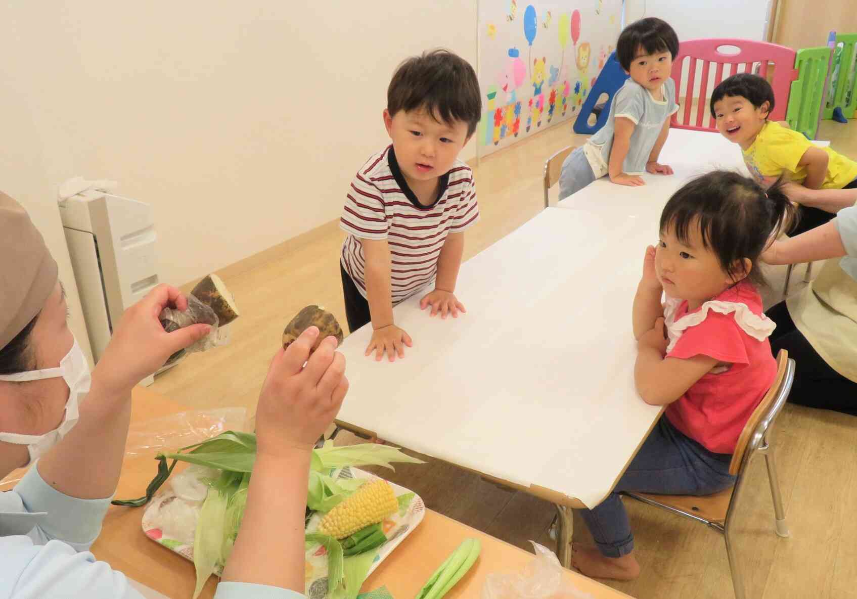 食育☆野菜スタンプ（2歳児）