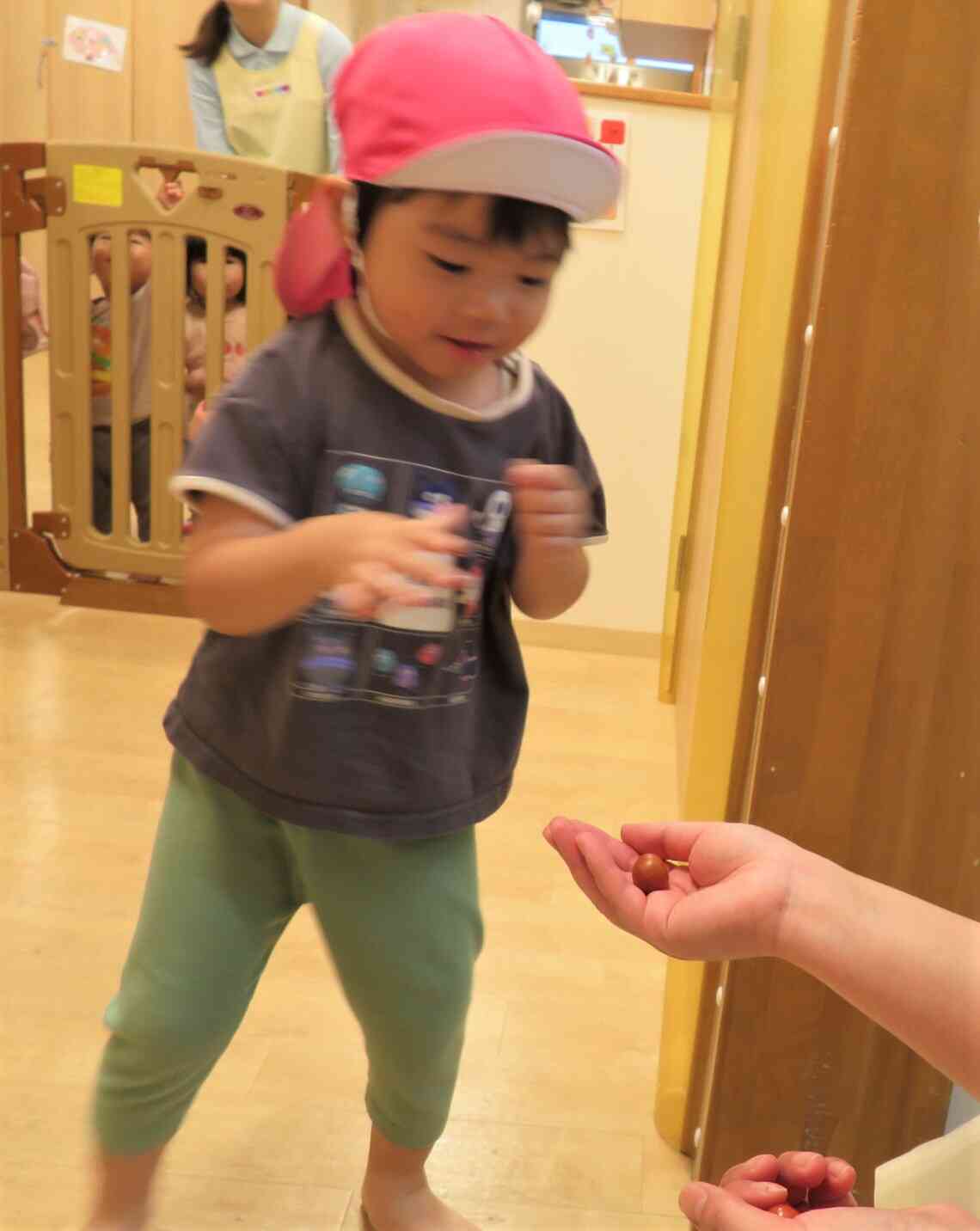 先生にどうぞ♪