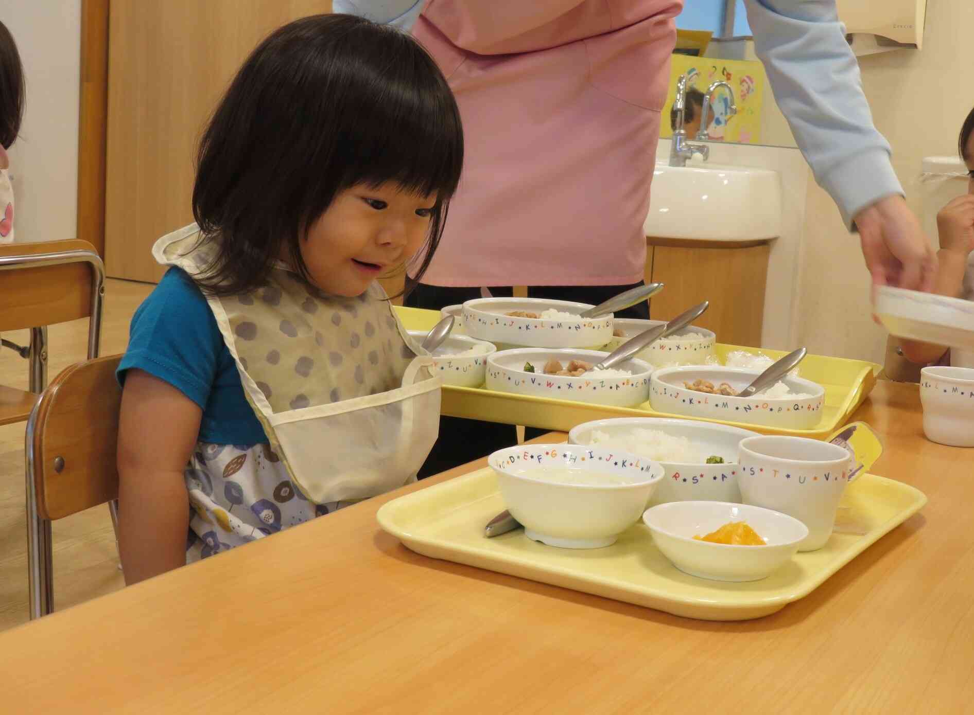 お食事の様子