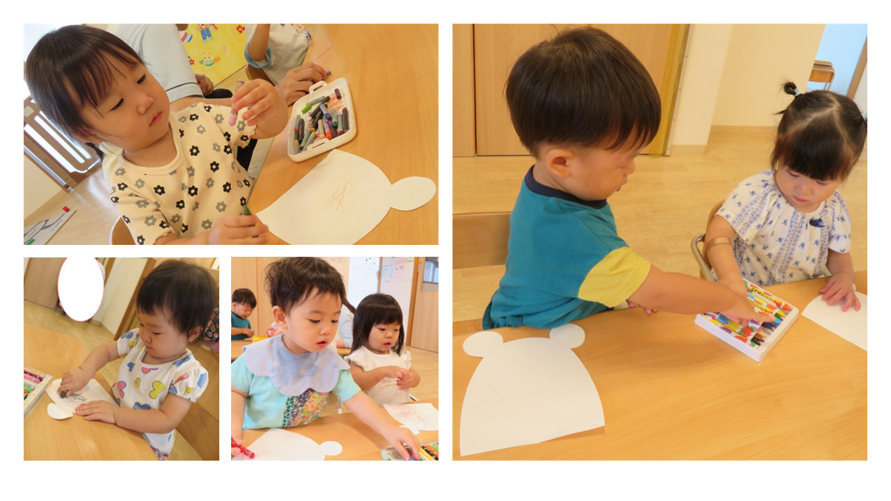 ８月製作（１歳児）