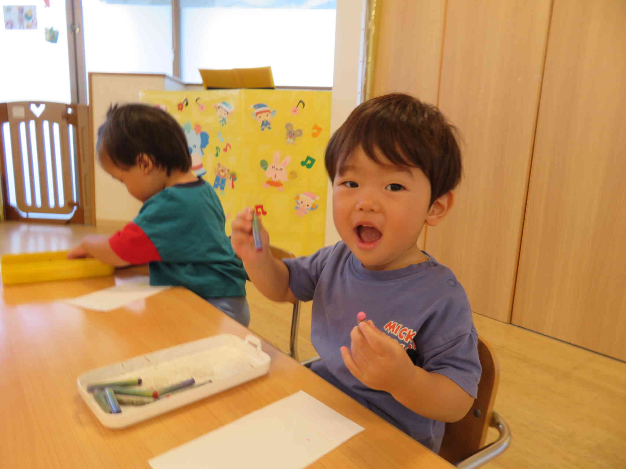 風鈴製作（１歳児）