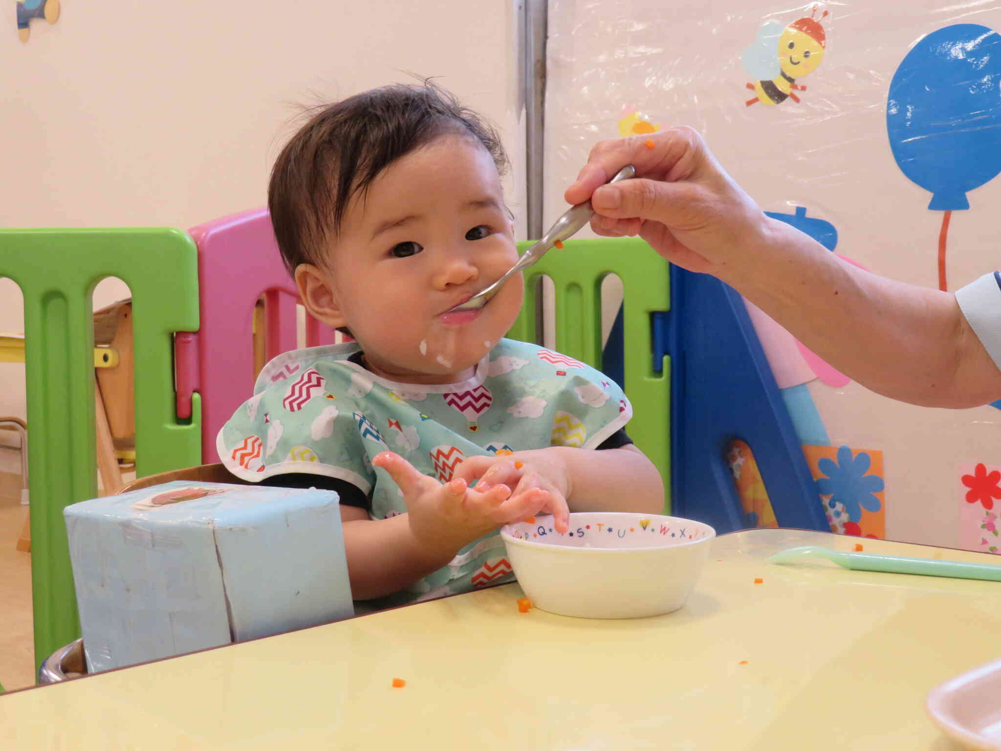 給食の様子