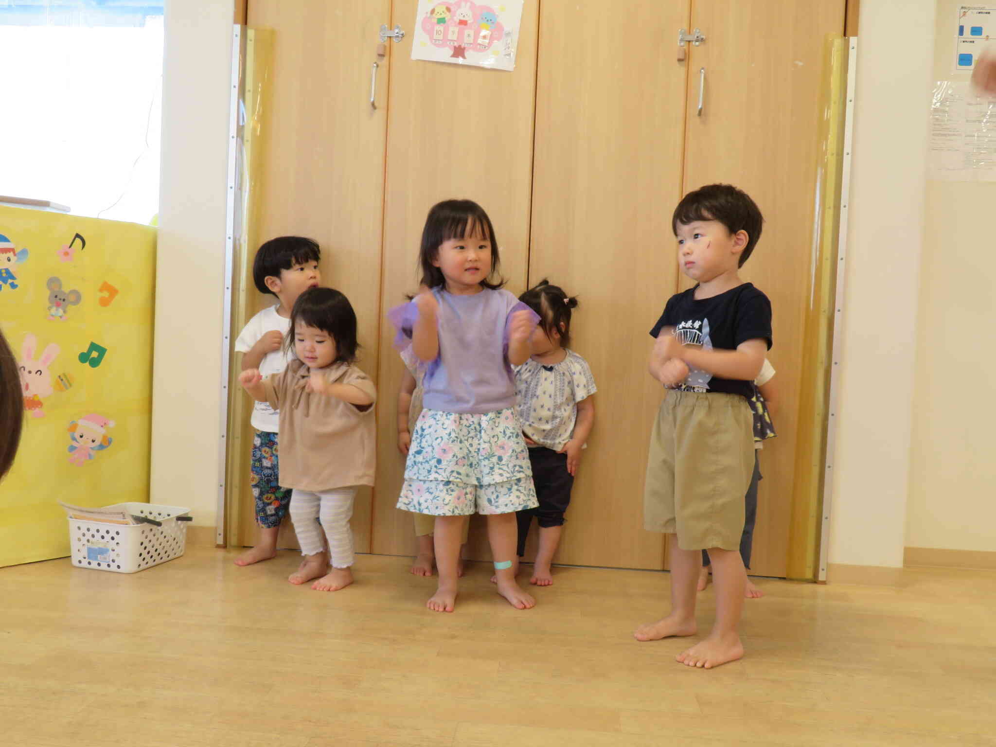 英語の歌でダンス♬