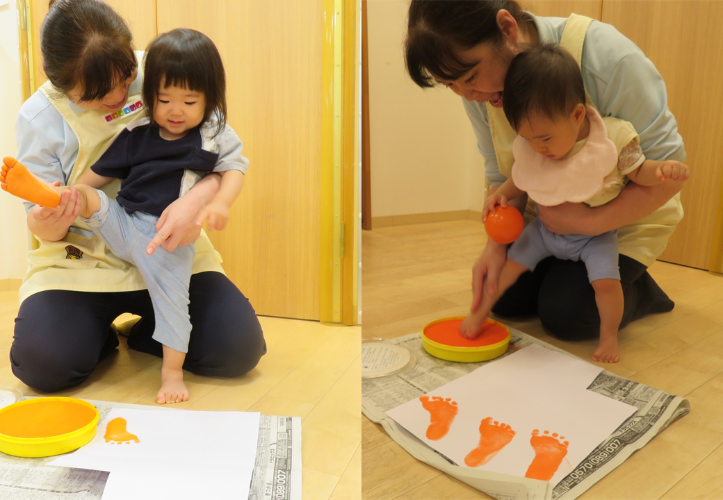 １０月　製作（0歳児）